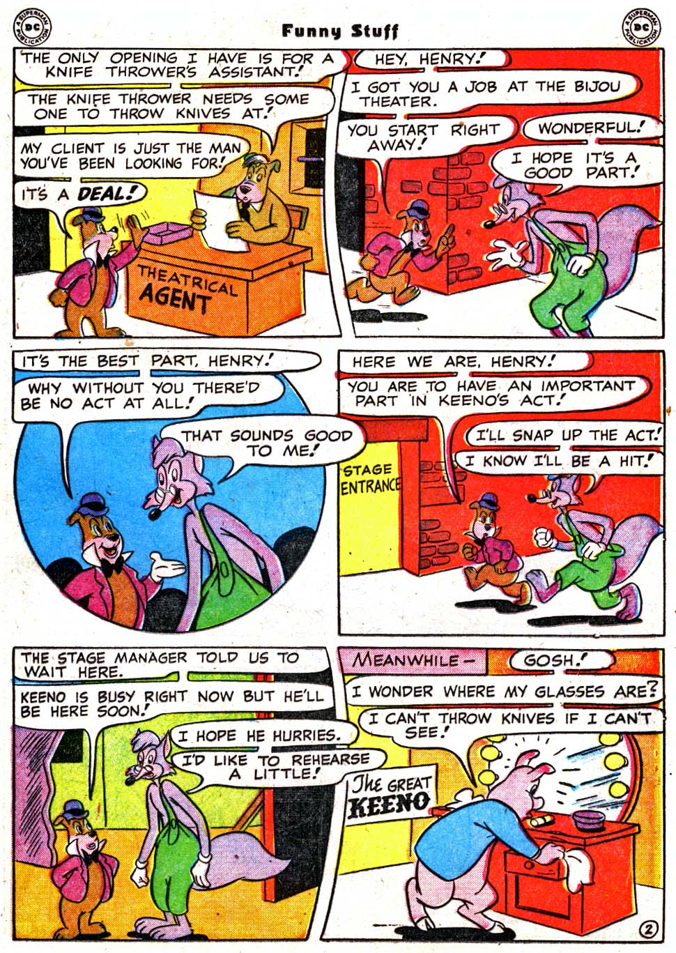 Read online Funny Stuff comic -  Issue #27 - 31