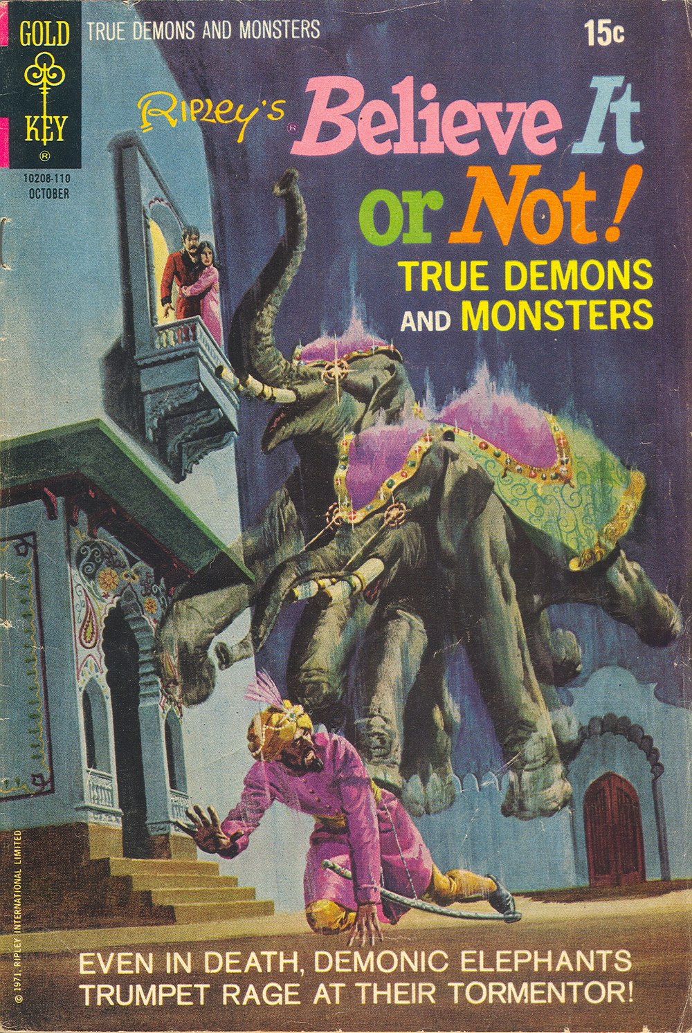 Read online Ripley's Believe it or Not! (1965) comic -  Issue #29 - 1