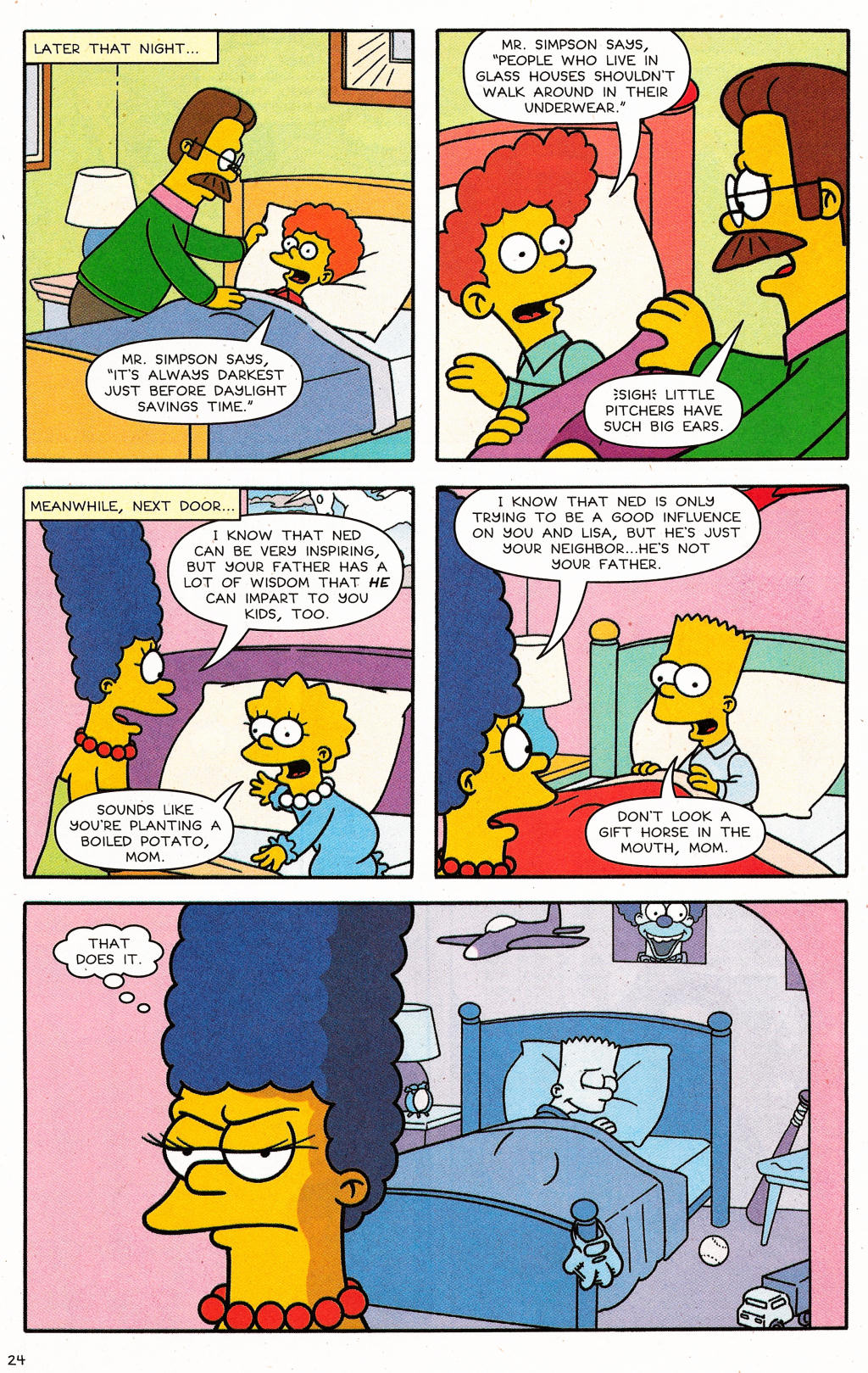 Read online Simpsons Comics comic -  Issue #124 - 20