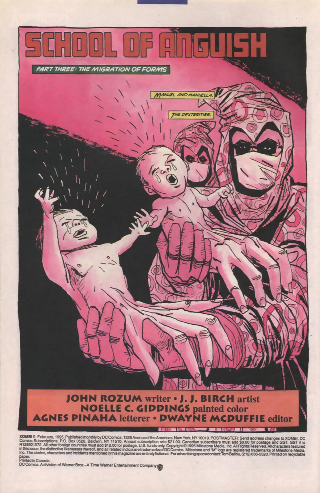 Read online Xombi (1994) comic -  Issue #9 - 3