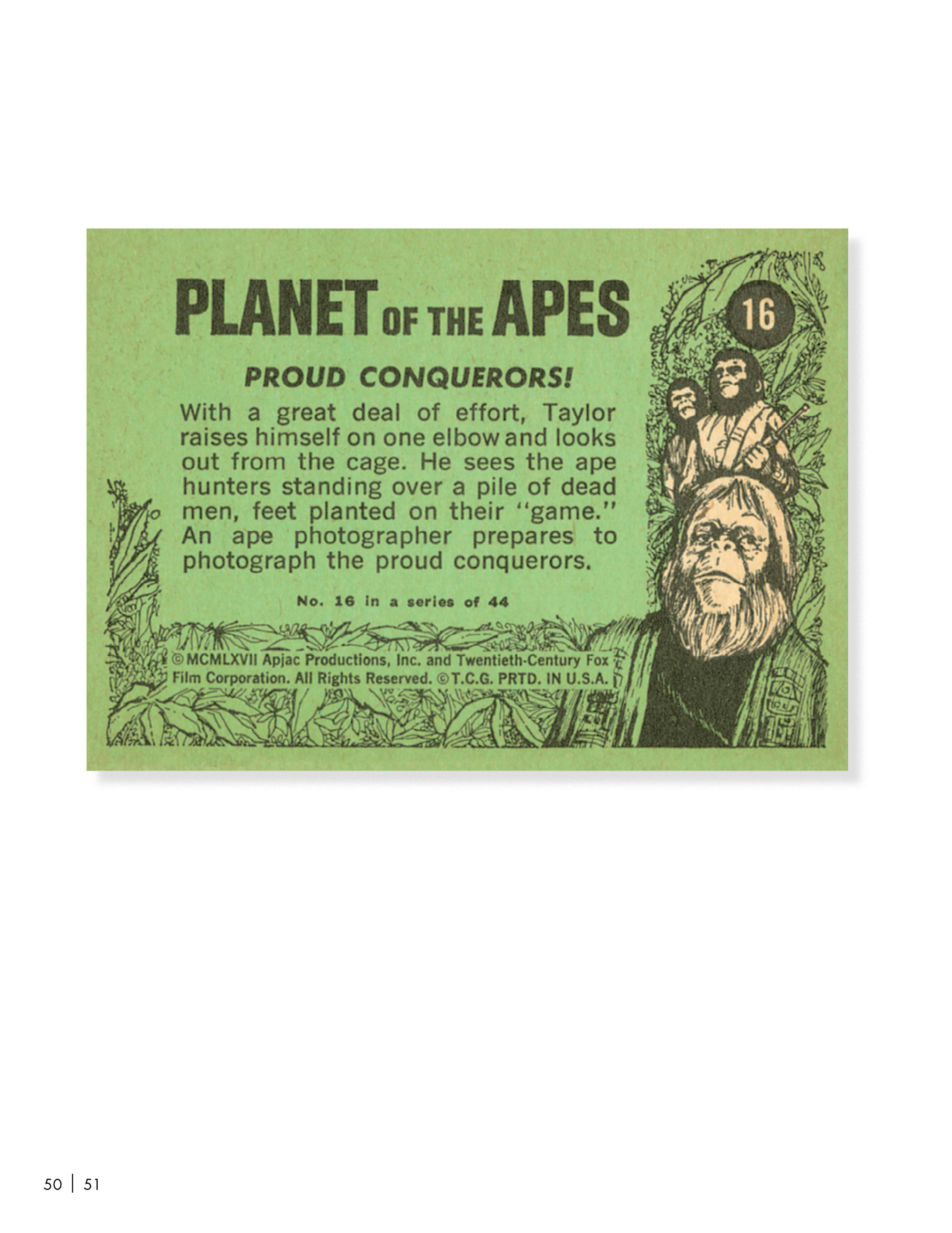 Read online Planet of the Apes: The Original Topps Trading Card Series comic -  Issue # TPB (Part 1) - 55