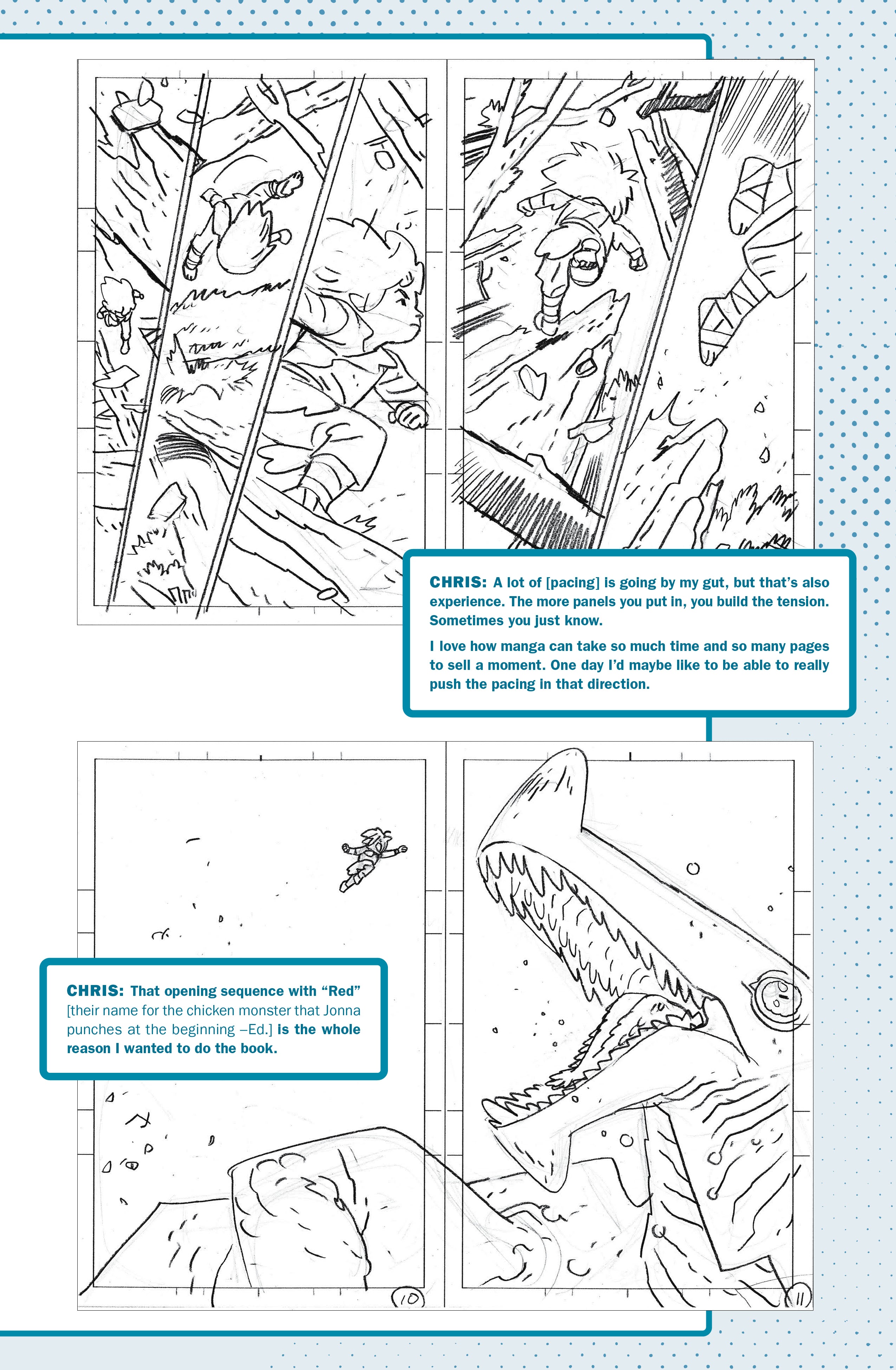 Read online Jonna and the Unpossible Monsters comic -  Issue # _Drawing Board Edition - 25