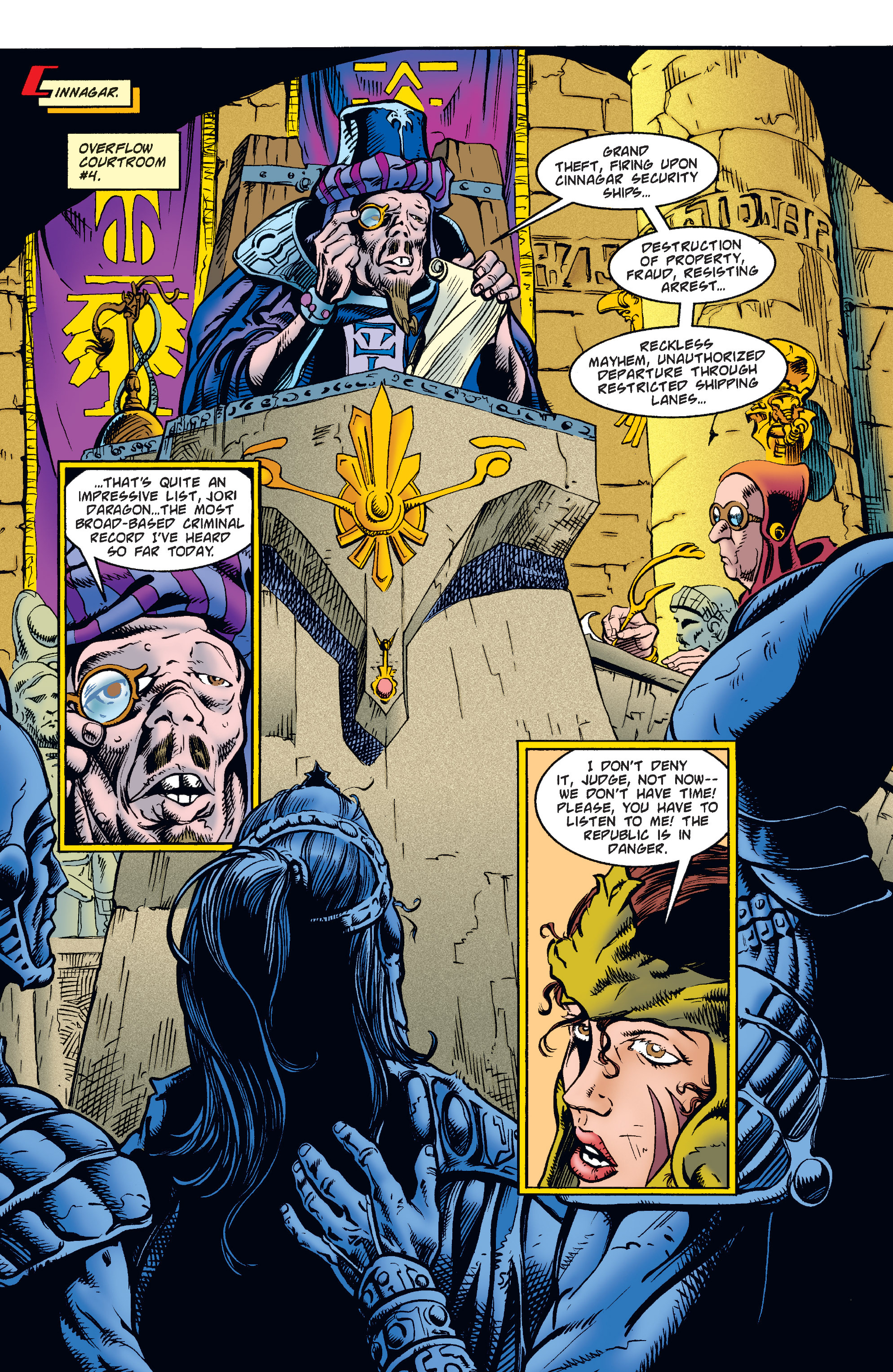 Read online Star Wars: Tales of the Jedi - The Fall of the Sith Empire comic -  Issue #2 - 4