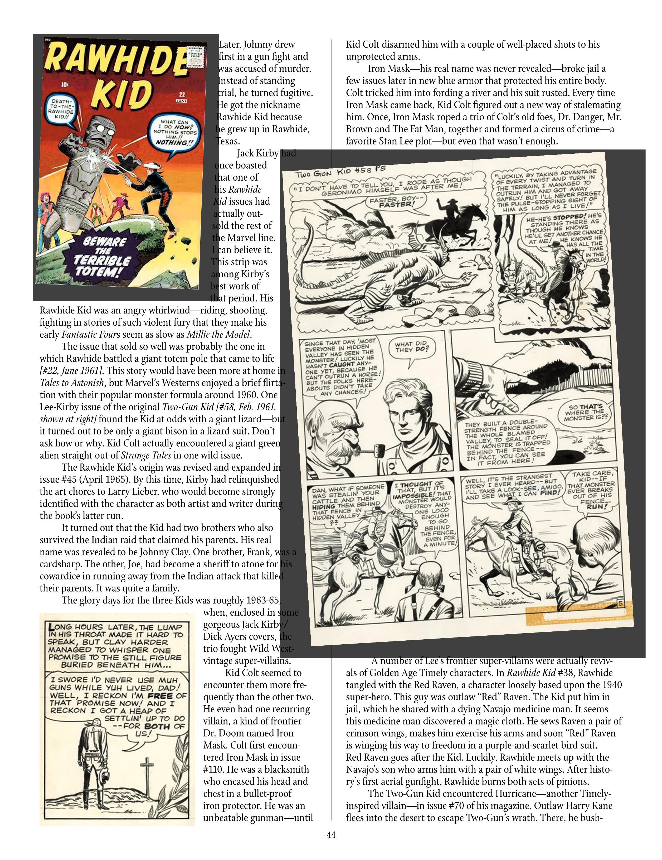 Read online The Jack Kirby Collector comic -  Issue #72 - 46