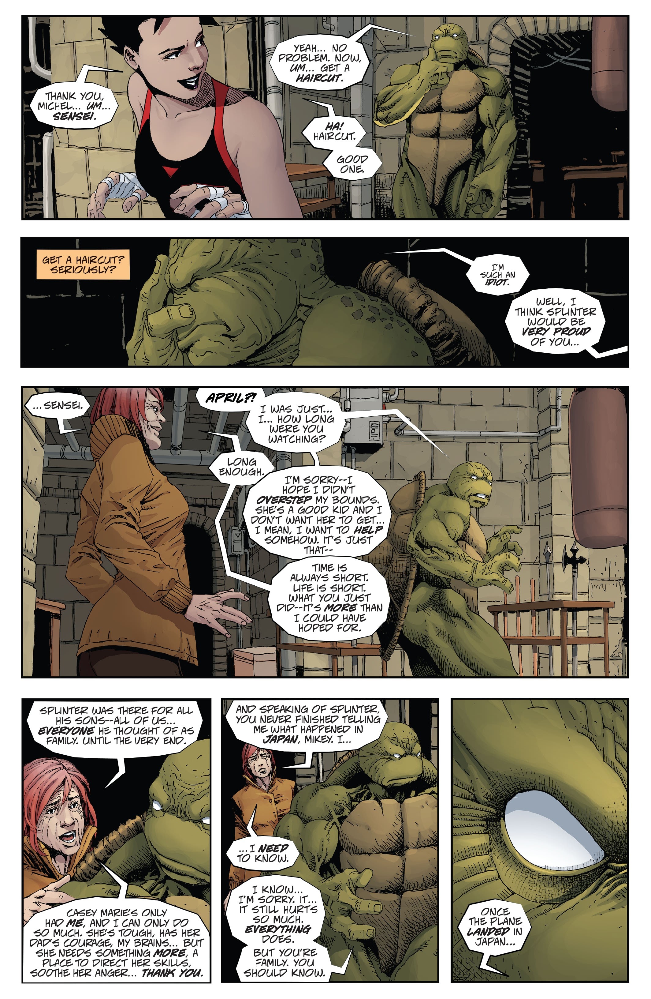 Read online Teenage Mutant Ninja Turtles: The Last Ronin comic -  Issue #4 - 12