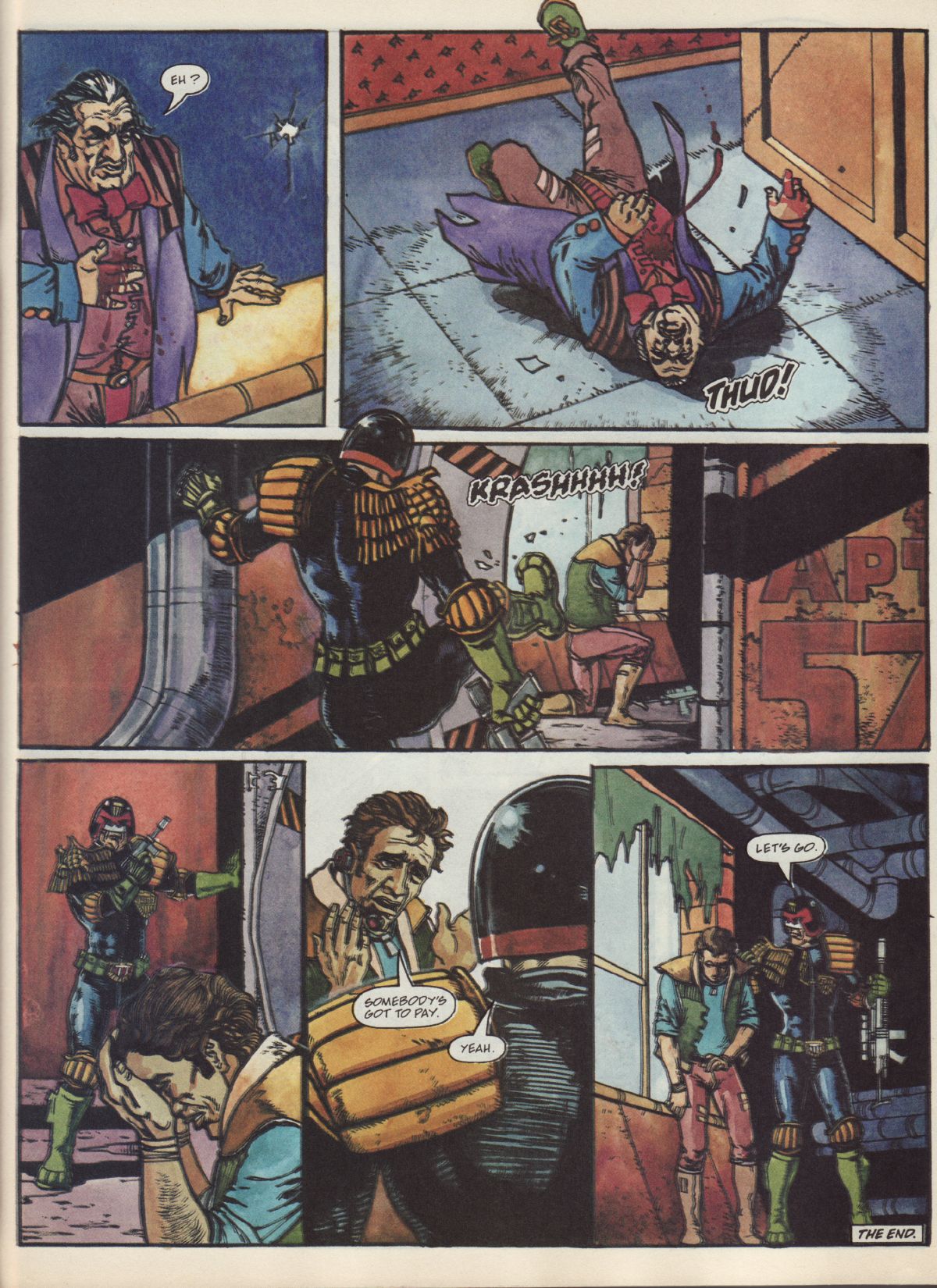 Read online Judge Dredd Megazine (vol. 3) comic -  Issue #22 - 28