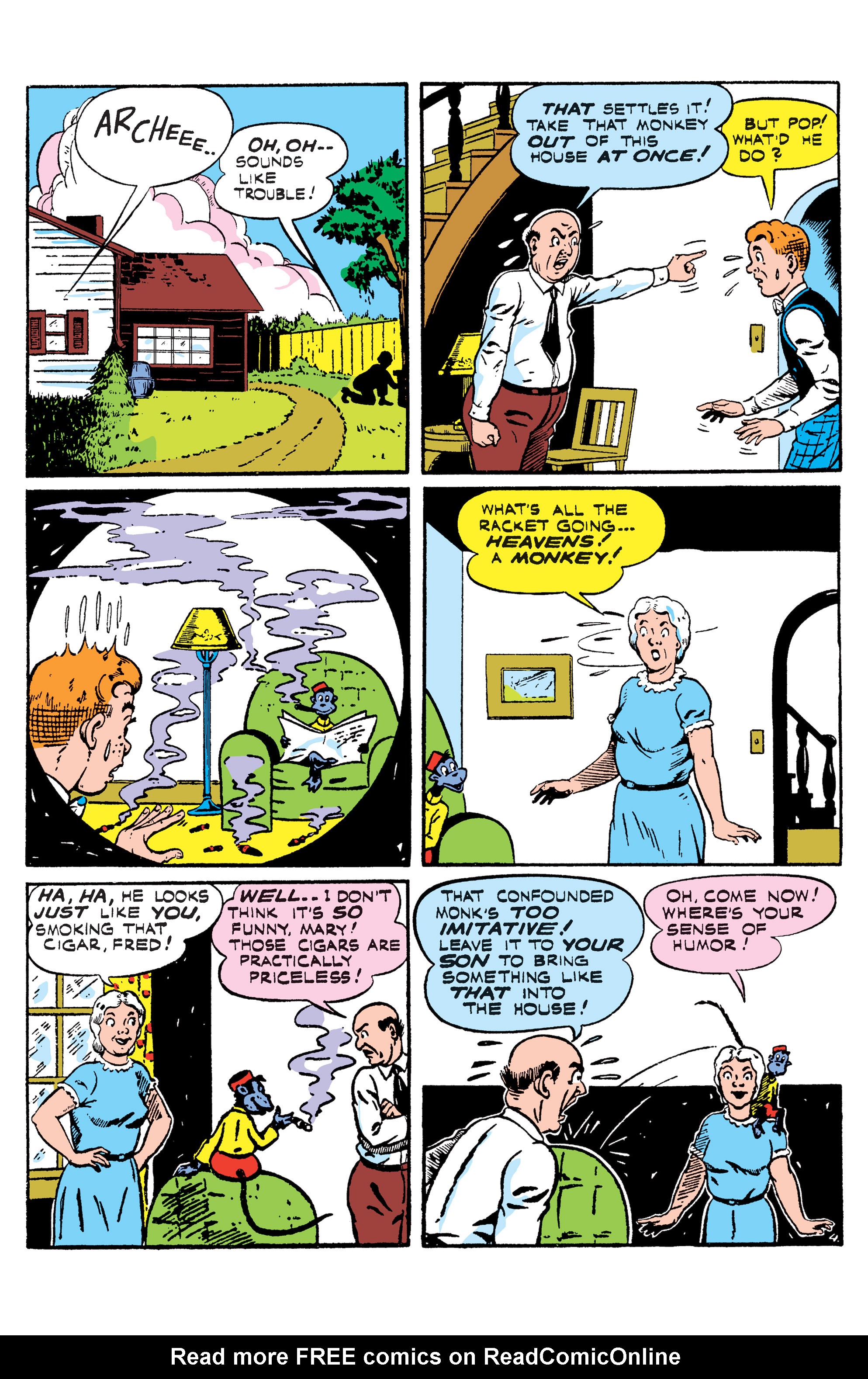 Read online Archie & Friends: Monkey Madness! comic -  Issue # TPB - 62