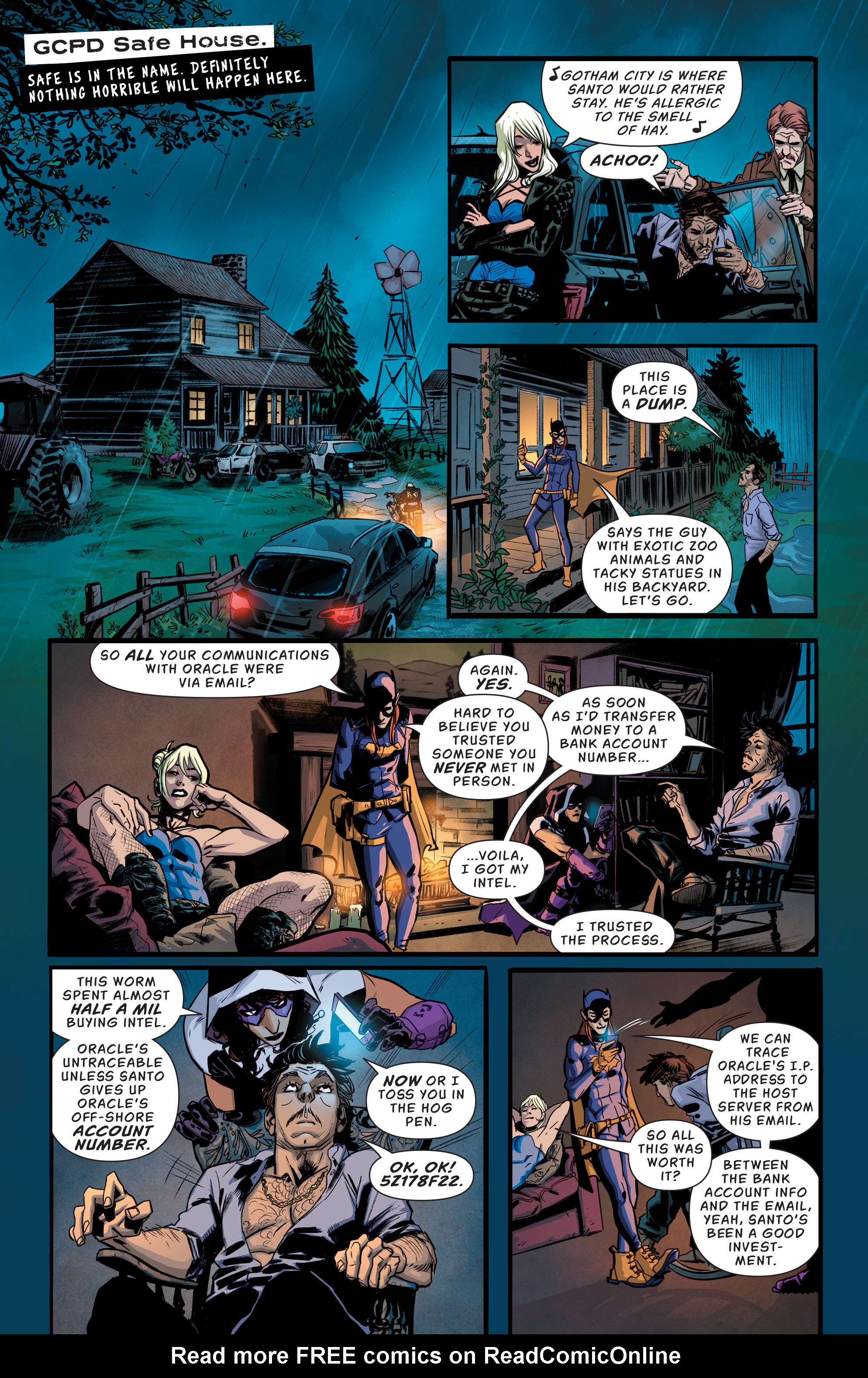 Read online Batgirl and the Birds of Prey comic -  Issue #2 - 8