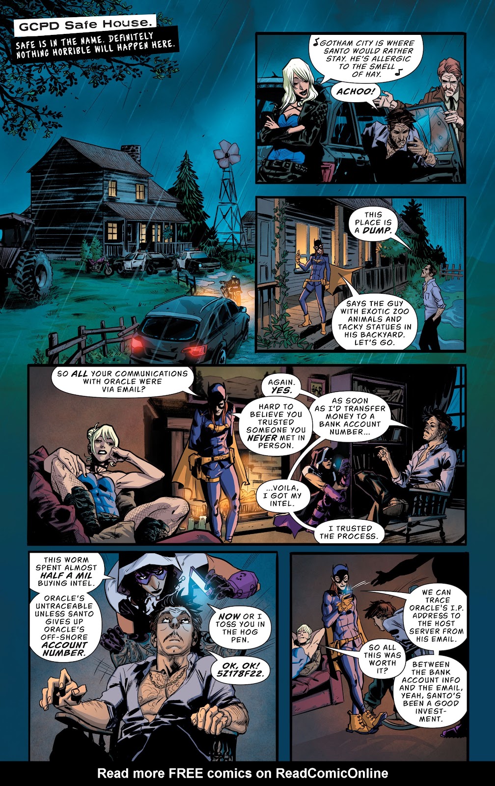 Batgirl and the Birds of Prey issue 2 - Page 8