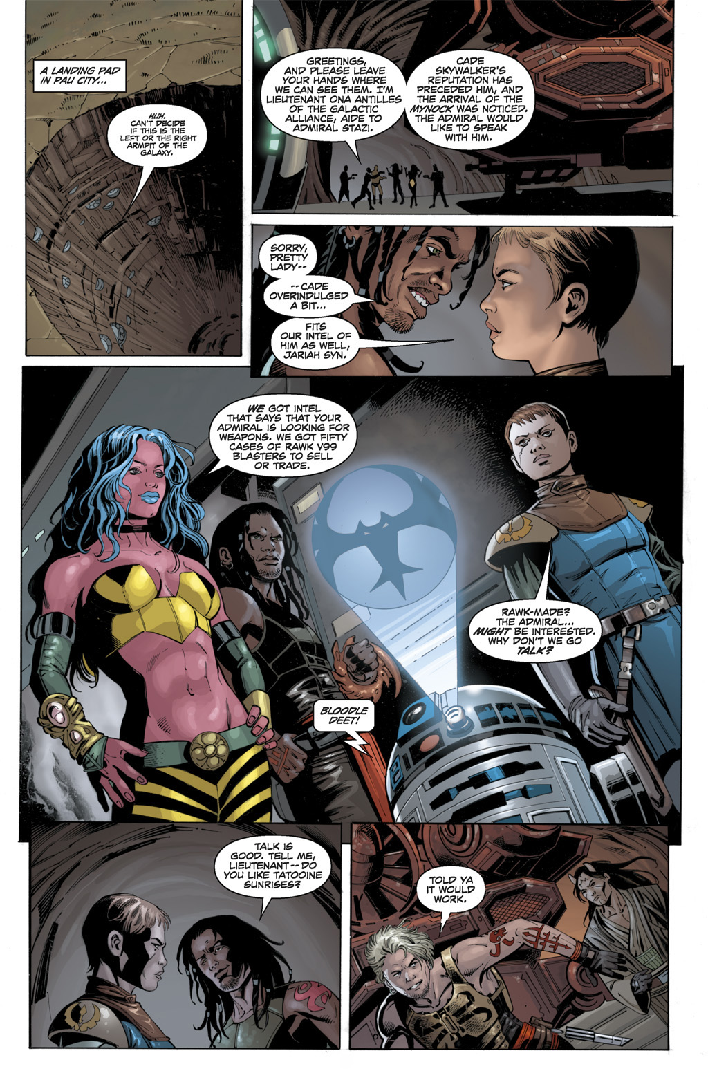 Read online Star Wars: Legacy (2006) comic -  Issue #49 - 20