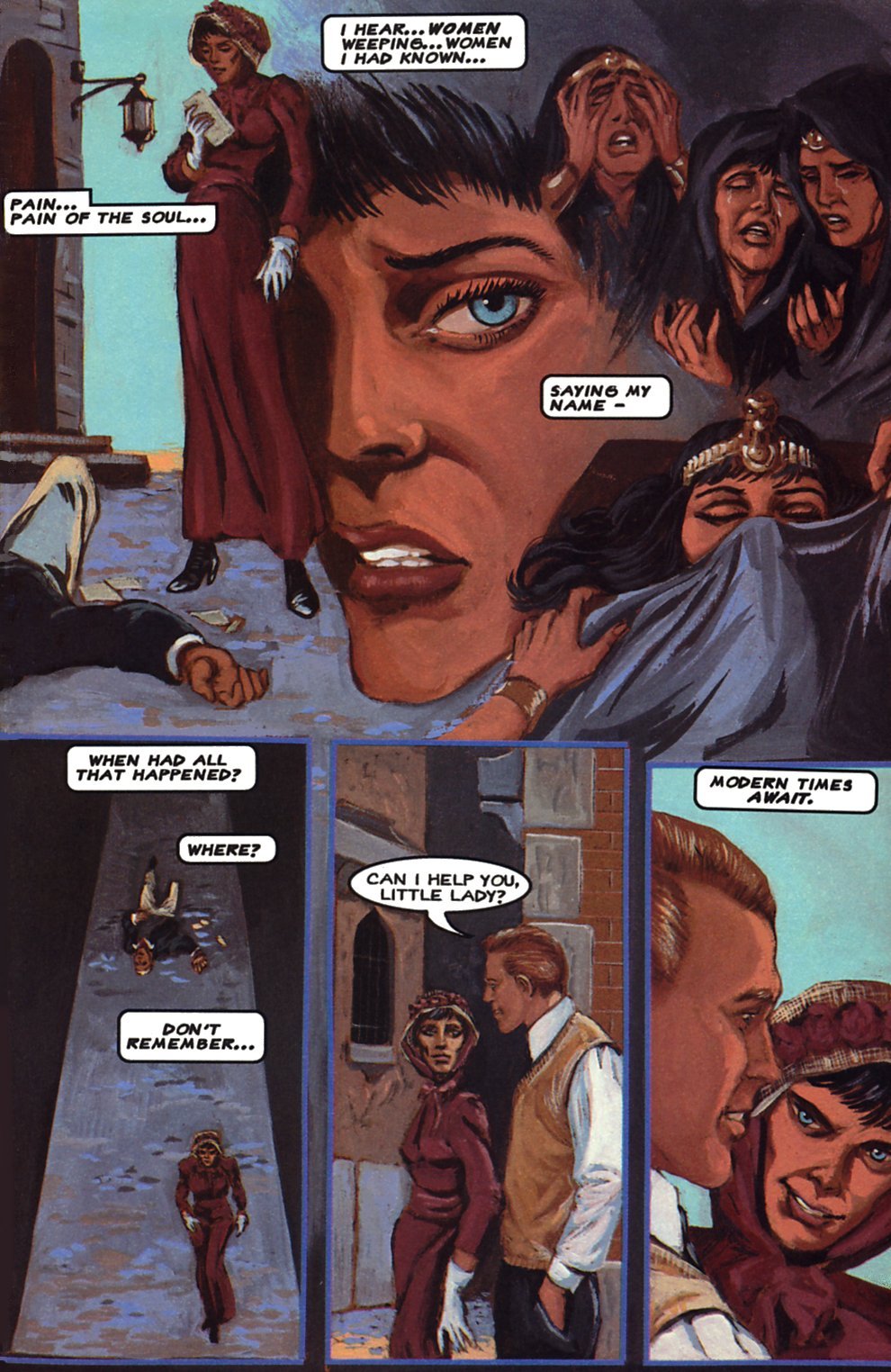 Read online Anne Rice's The Mummy or Ramses the Damned comic -  Issue #7 - 17