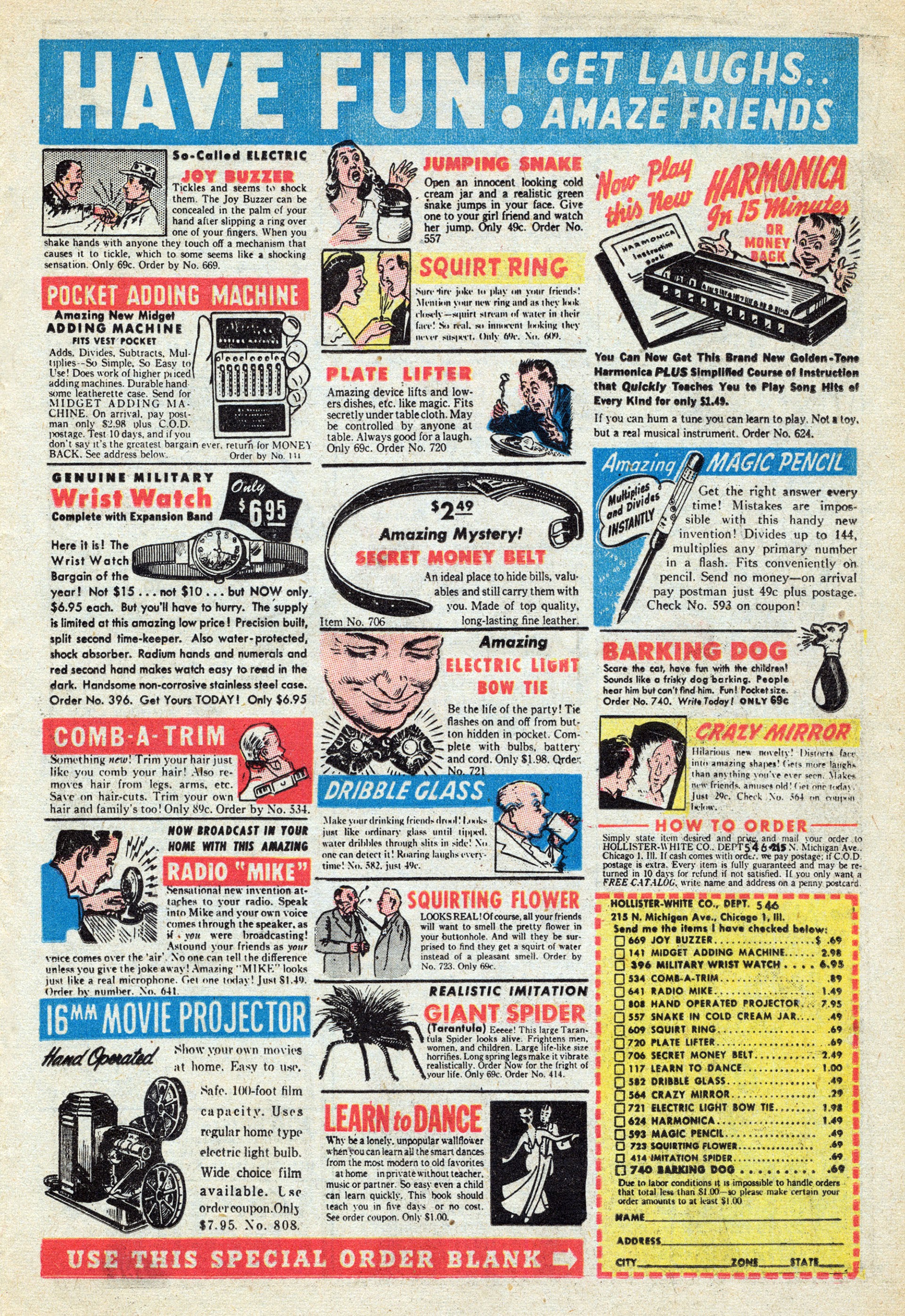 Read online Mitzi's Boy Friend comic -  Issue #5 - 23