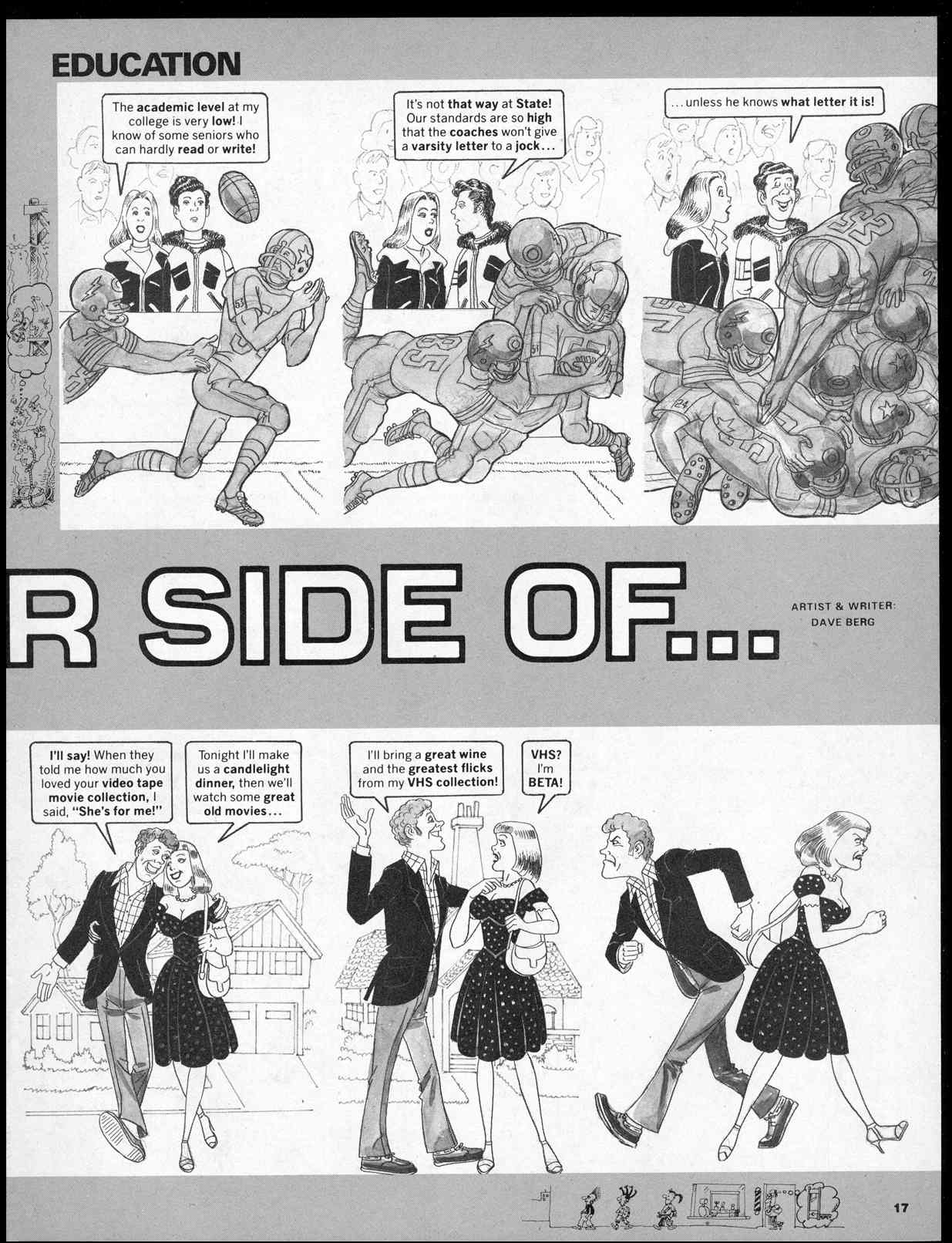 Read online MAD comic -  Issue #257 - 19