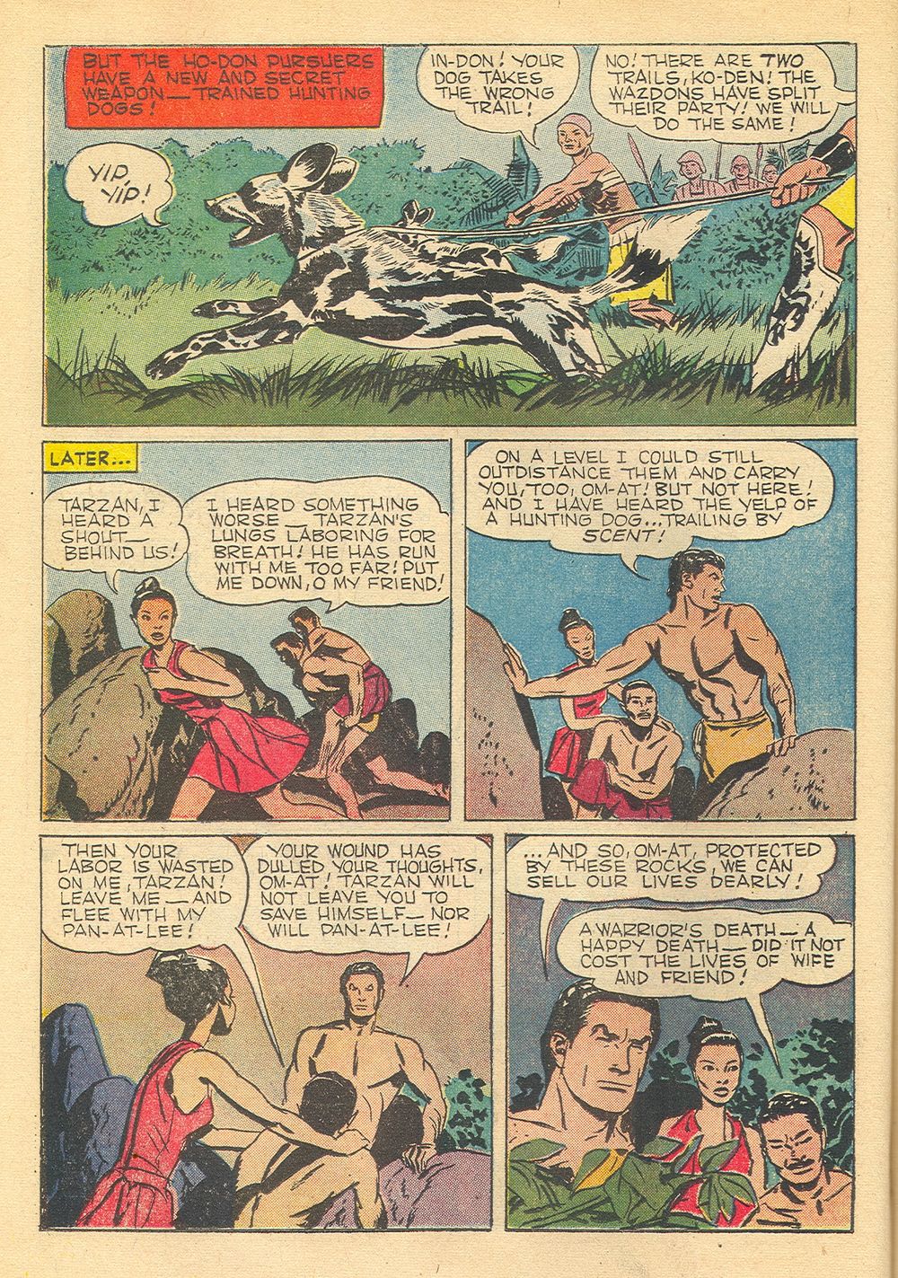 Read online Tarzan (1948) comic -  Issue #51 - 50