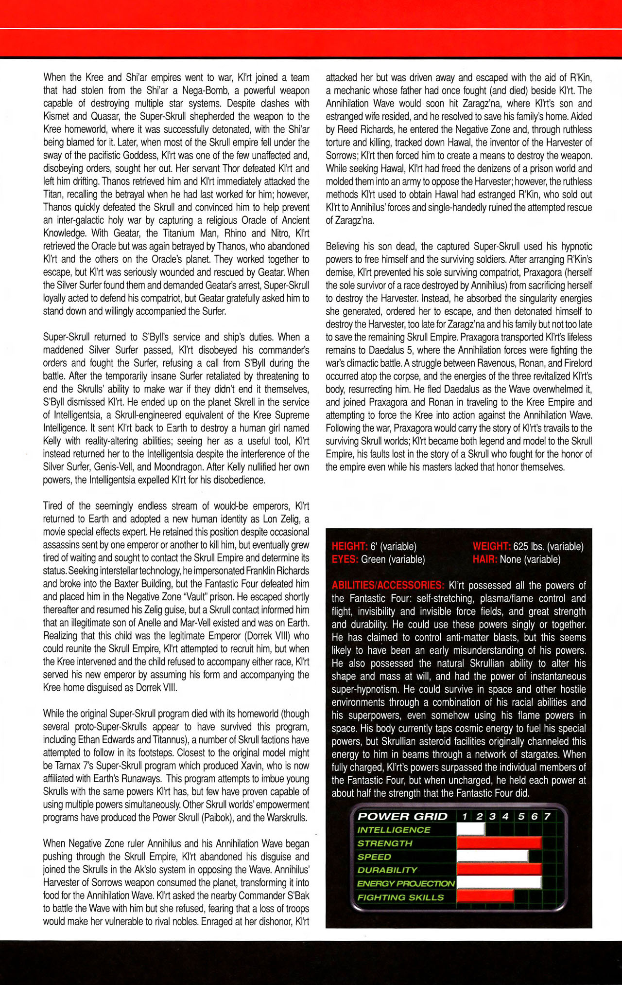 Read online All-New Official Handbook of the Marvel Universe A to Z comic -  Issue #11 - 20