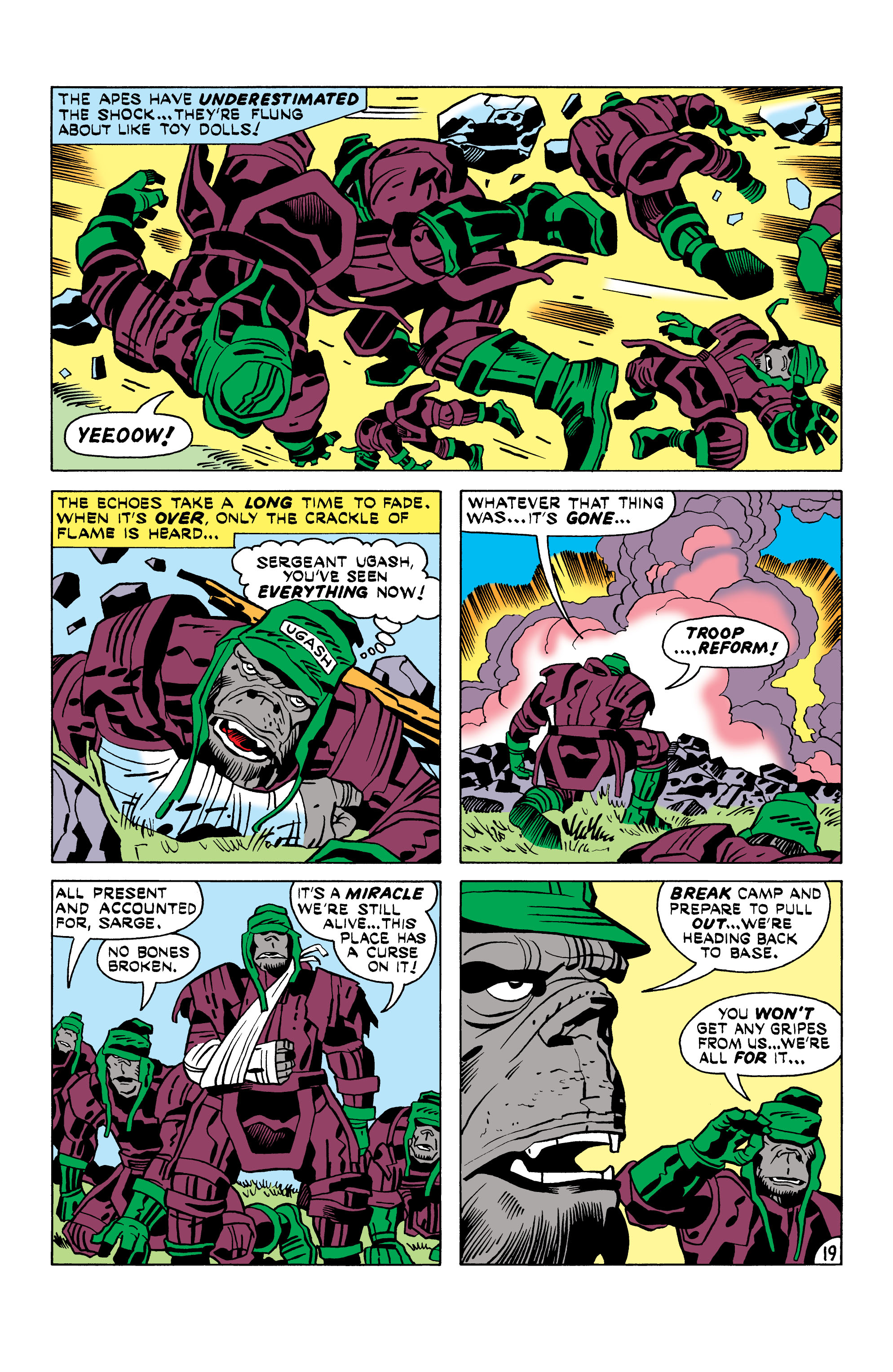 Read online Kamandi, The Last Boy On Earth comic -  Issue #18 - 19