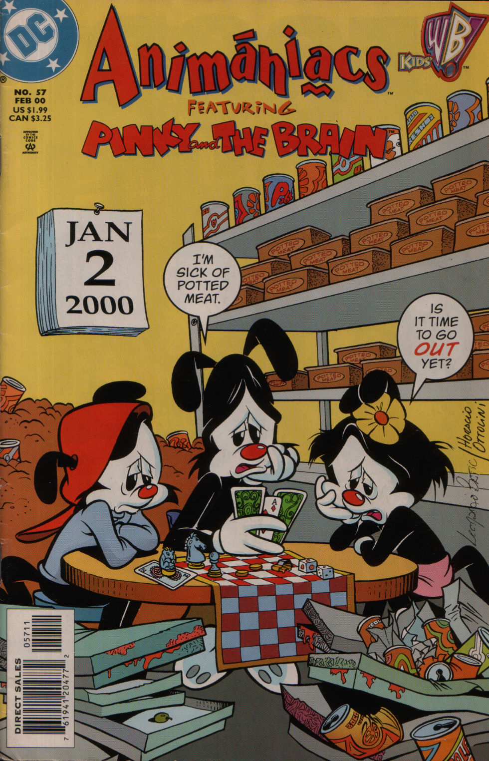 Read online Animaniacs comic -  Issue #57 - 1