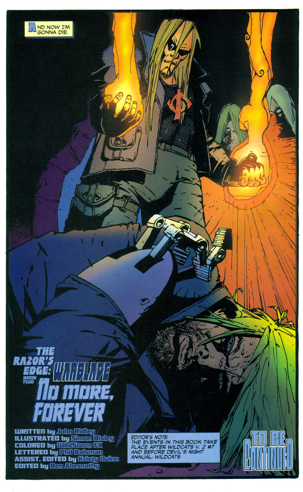 Read online The Razor's Edge comic -  Issue #2 - 22