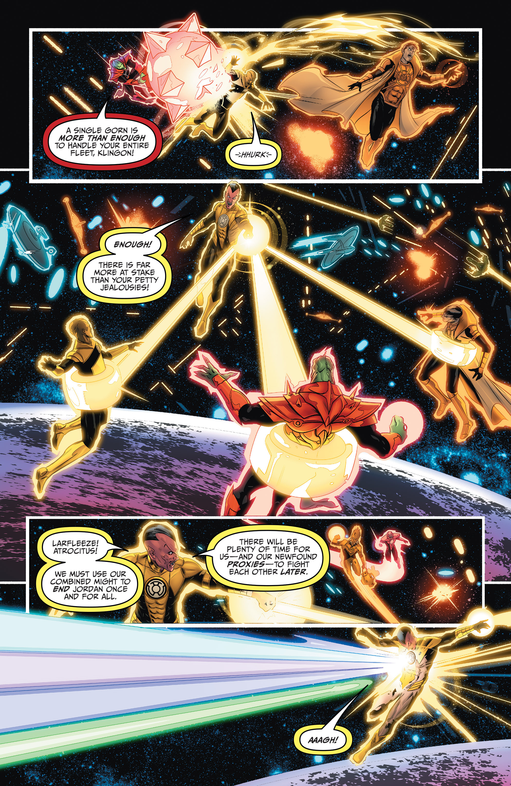 Read online Star Trek/Green Lantern (2015) comic -  Issue #5 - 8
