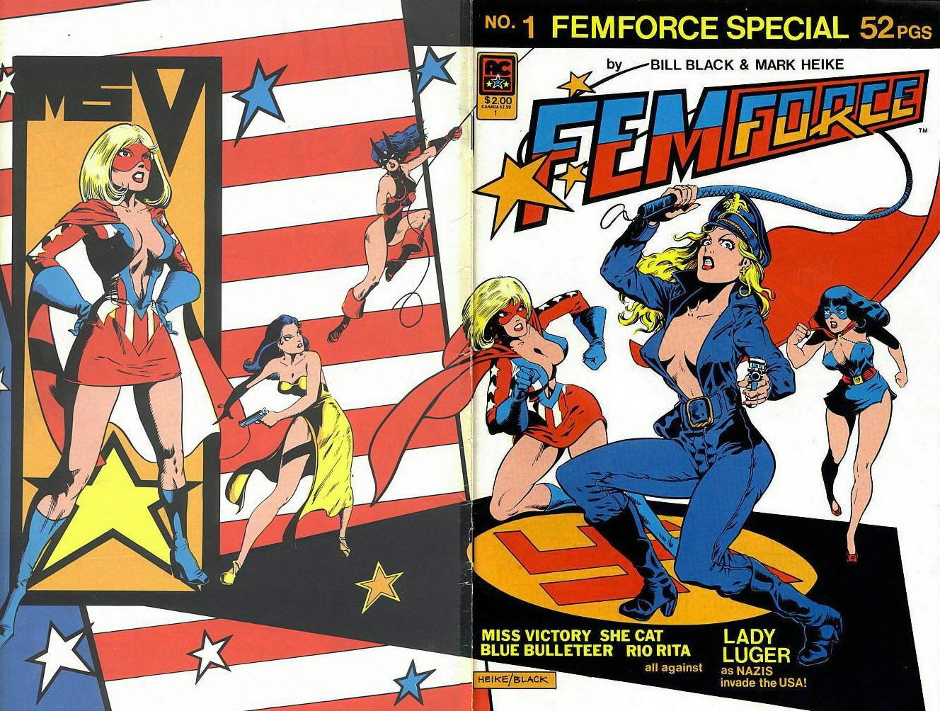 Read online Femforce Special comic -  Issue #1 - 2