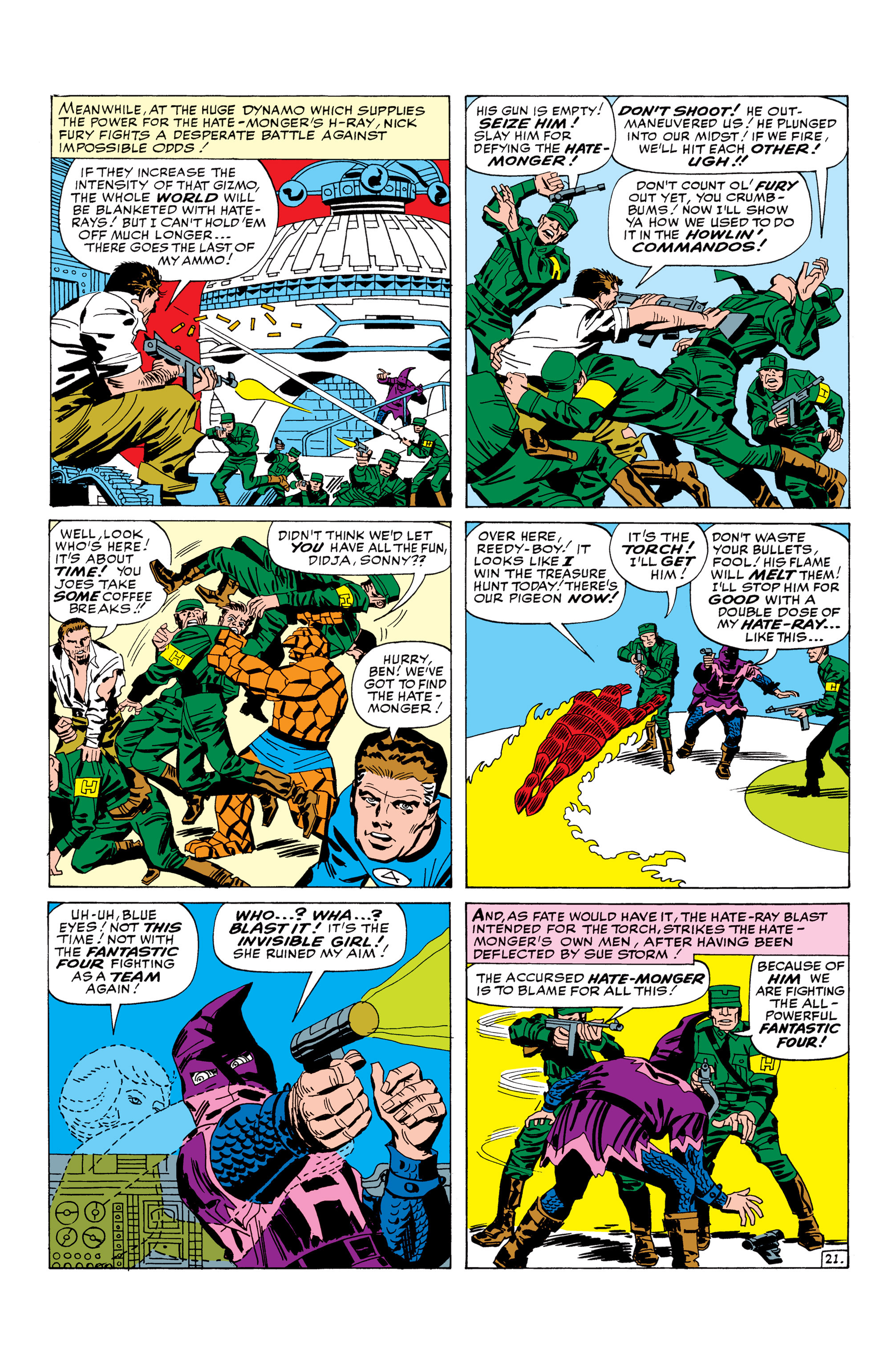 Read online Fantastic Four (1961) comic -  Issue #21 - 22