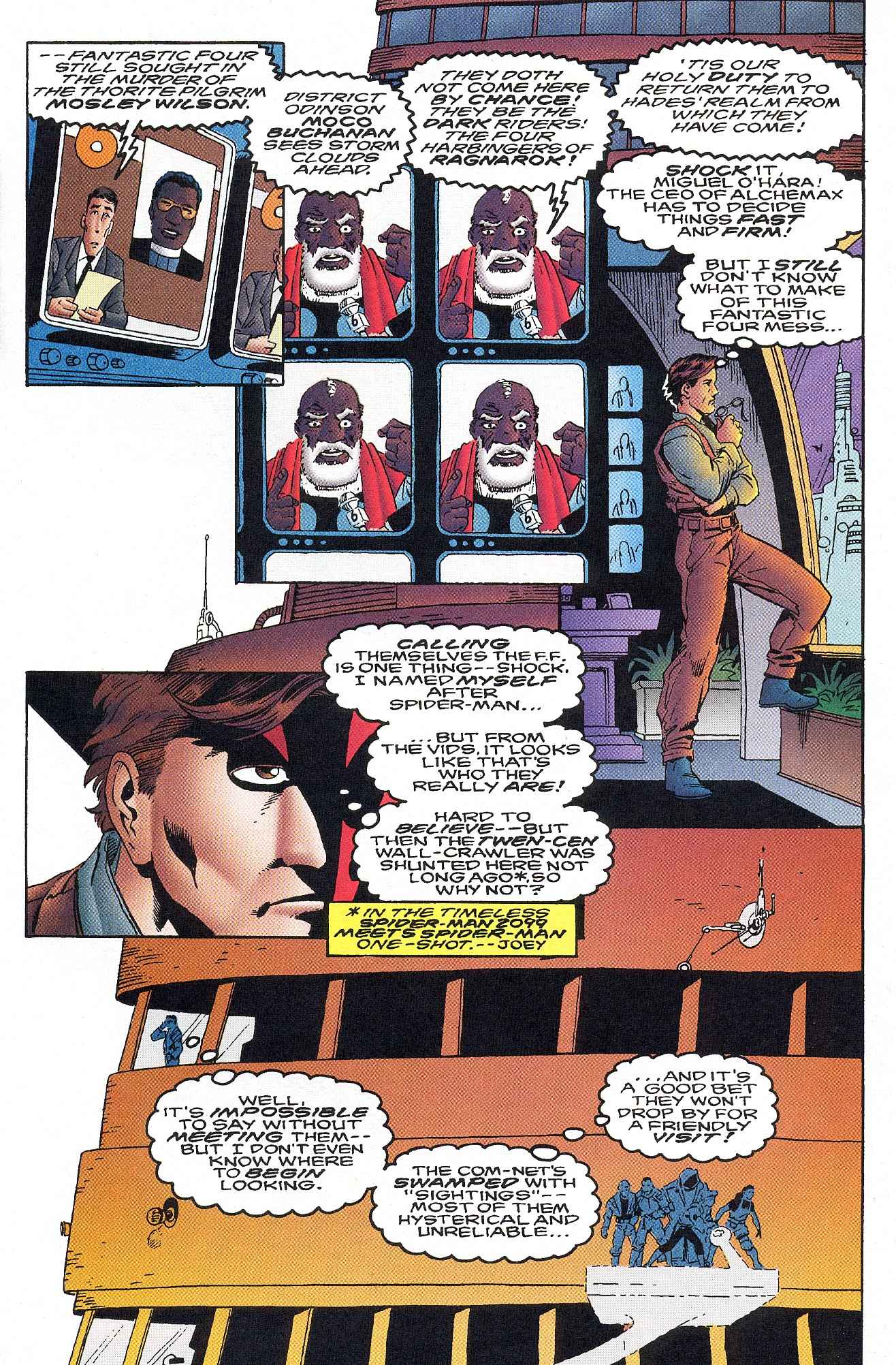 Read online Fantastic Four 2099 comic -  Issue #4 - 9