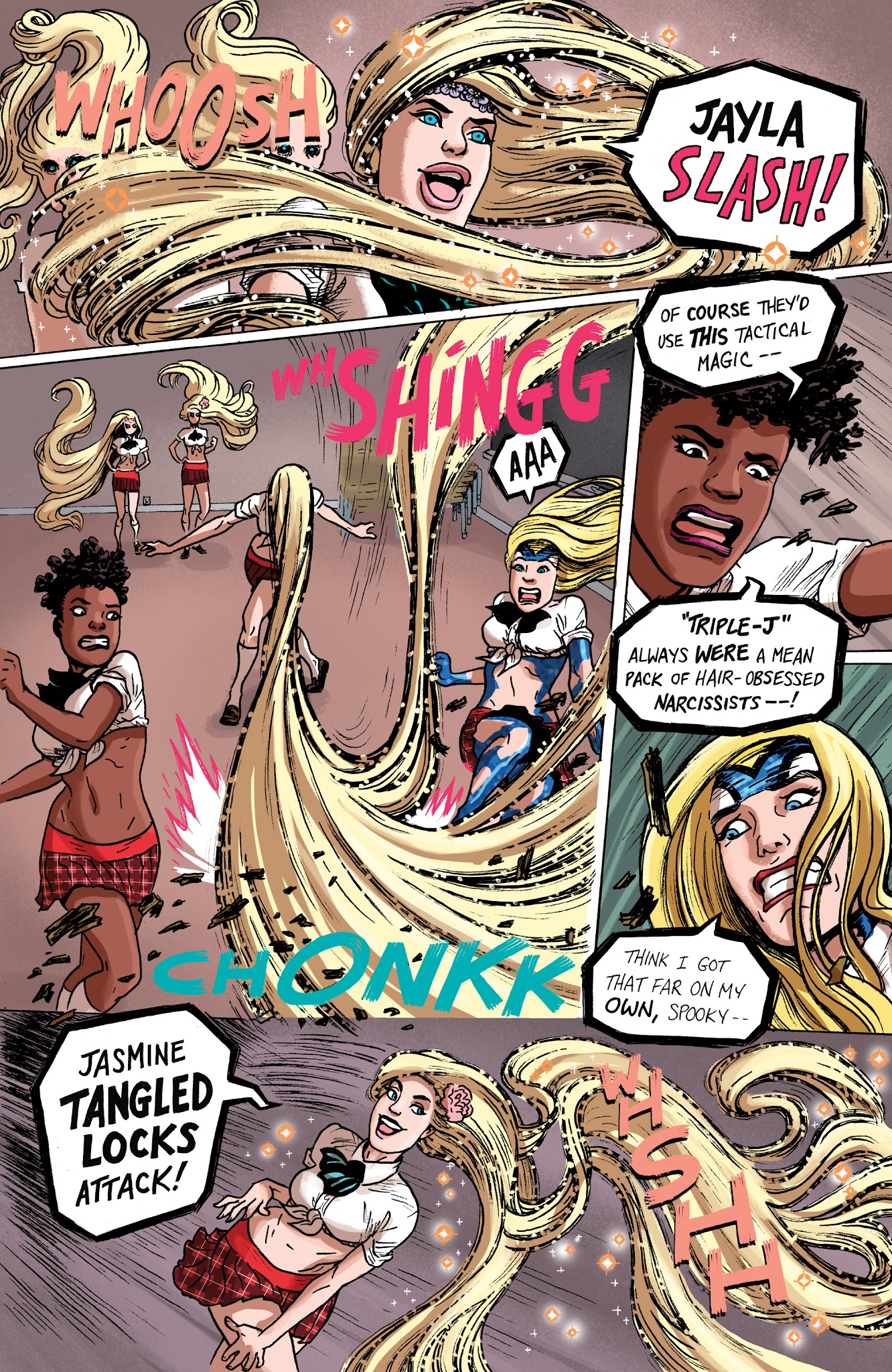 Read online Empowered And Sistah Spooky's High School Hell comic -  Issue #4 - 18