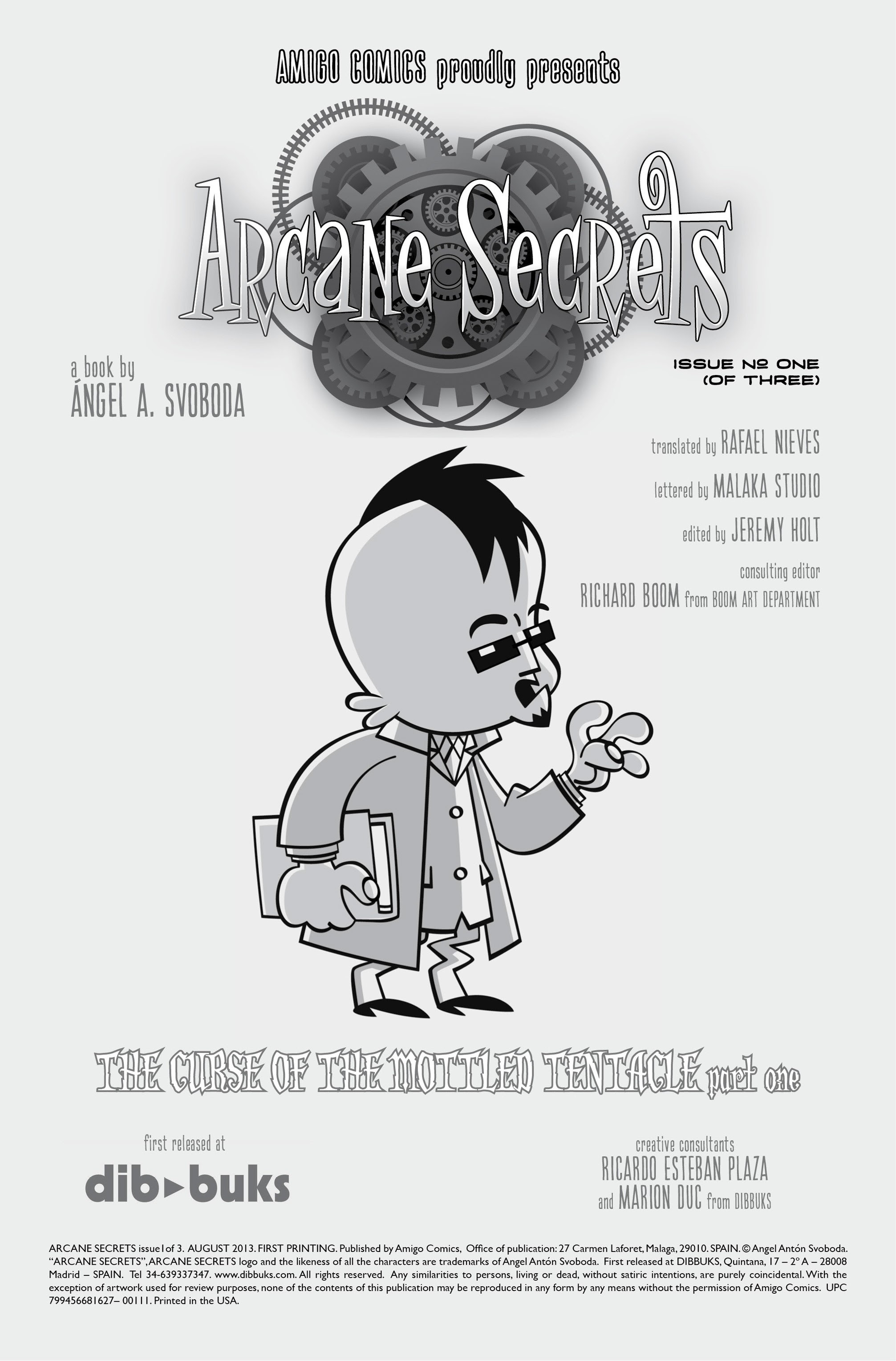 Read online Arcane Secrets comic -  Issue #1 - 2