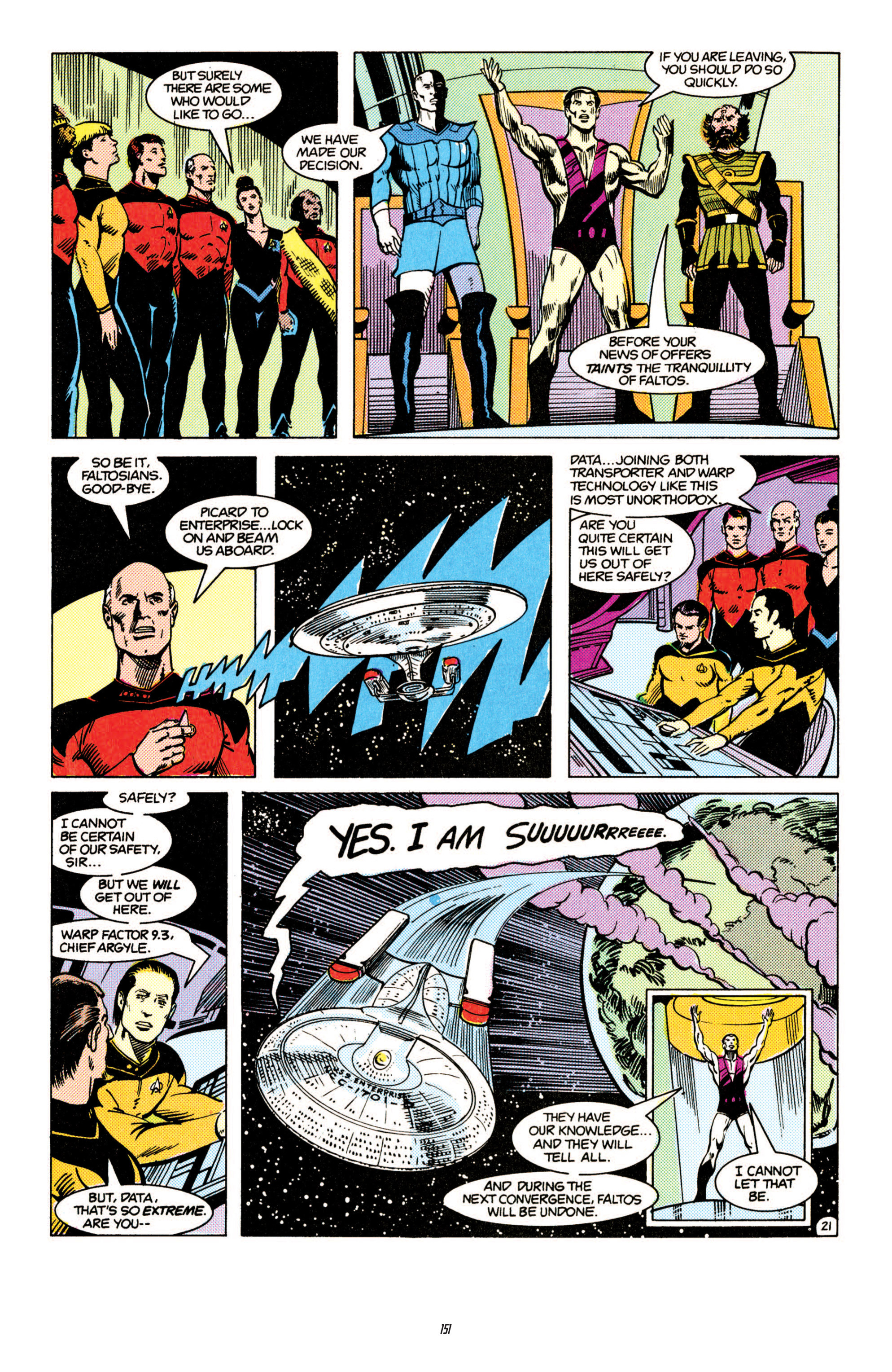 Read online Star Trek Classics comic -  Issue #4 - 150