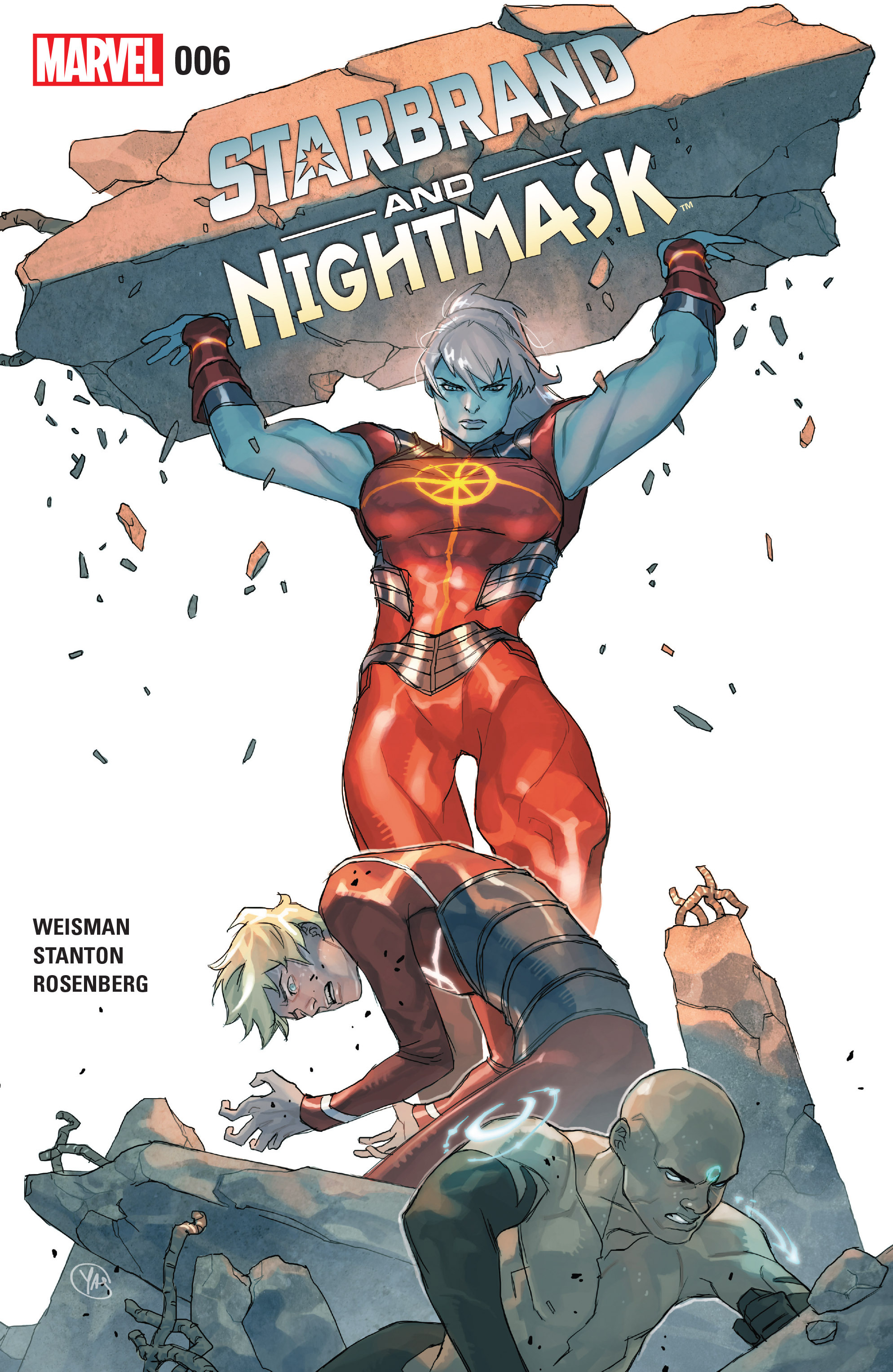 Read online Starbrand & Nightmask comic -  Issue #6 - 1