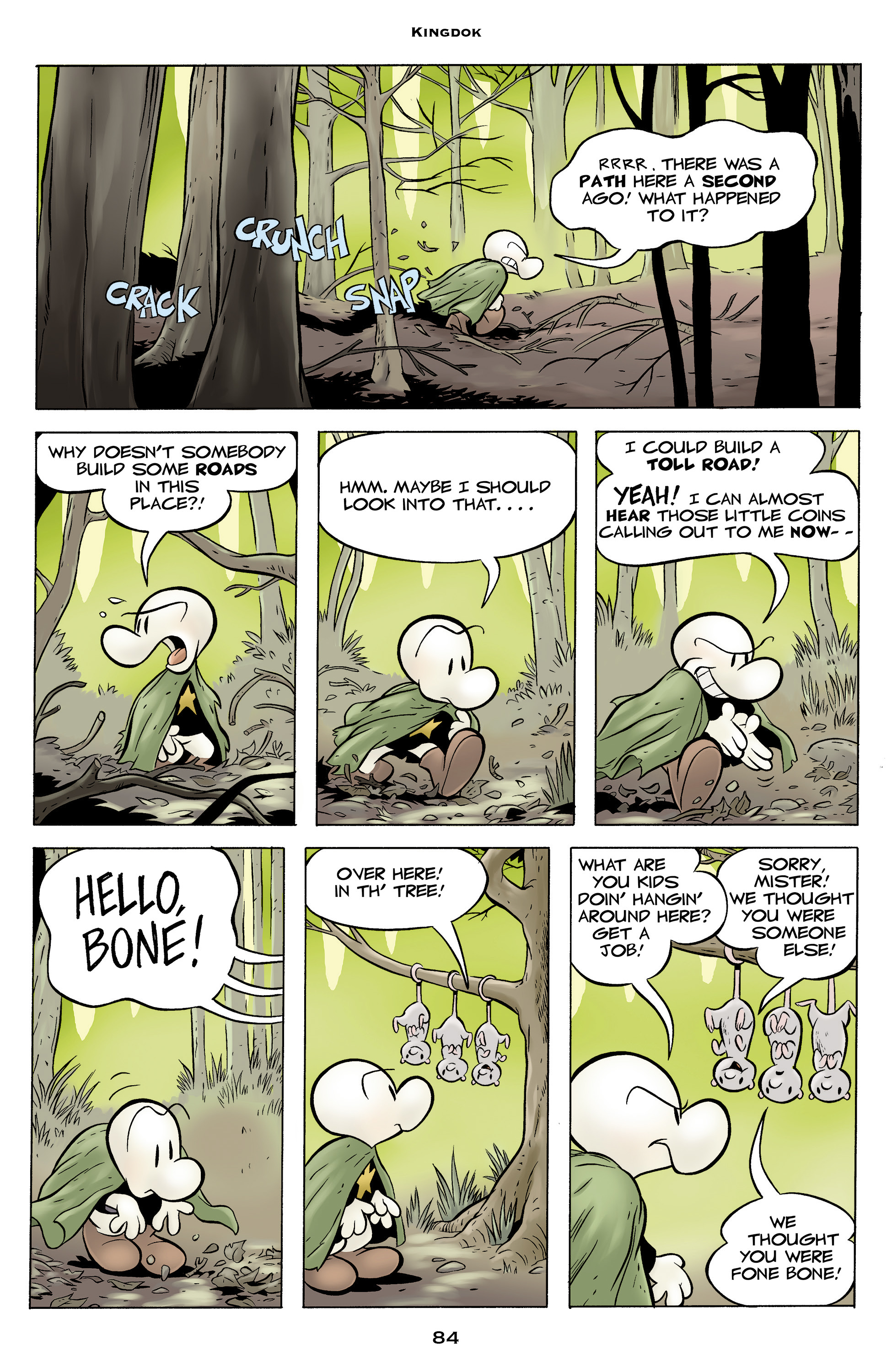 Read online Bone: Out From Boneville comic -  Issue # TPB - 84