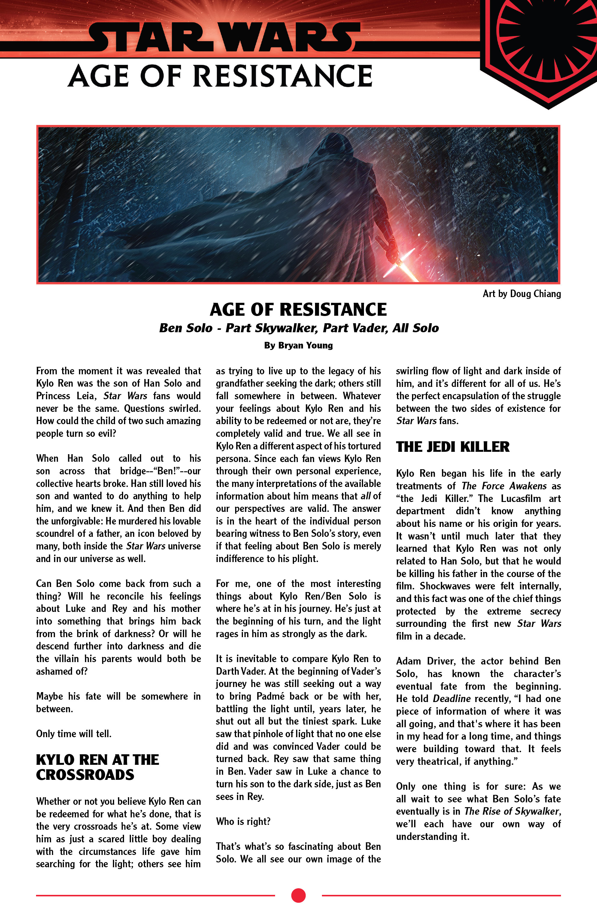 Read online Star Wars: Age Of Resistance comic -  Issue # Kylo Ren - 21