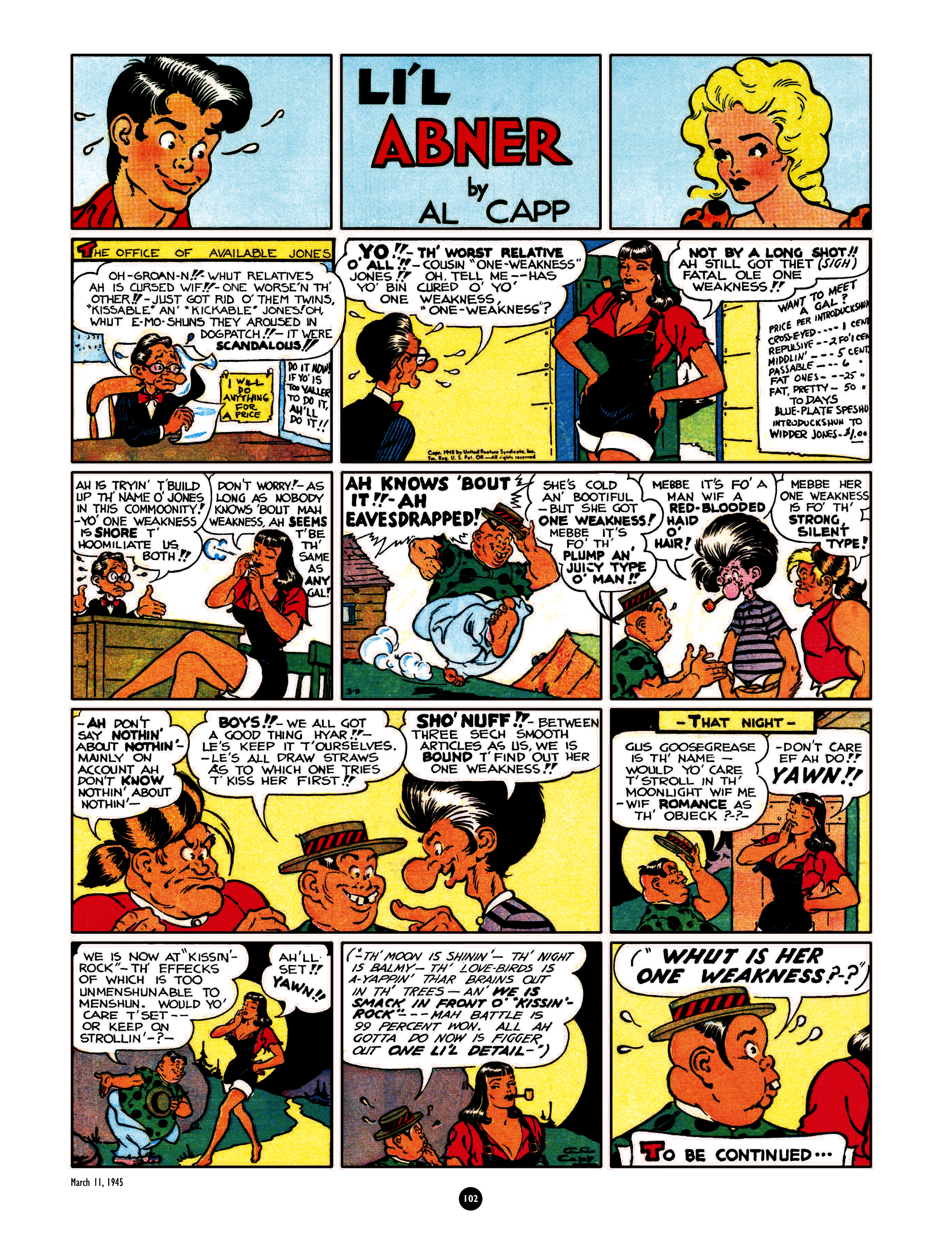 Read online Al Capp's Li'l Abner Complete Daily & Color Sunday Comics comic -  Issue # TPB 6 (Part 2) - 3
