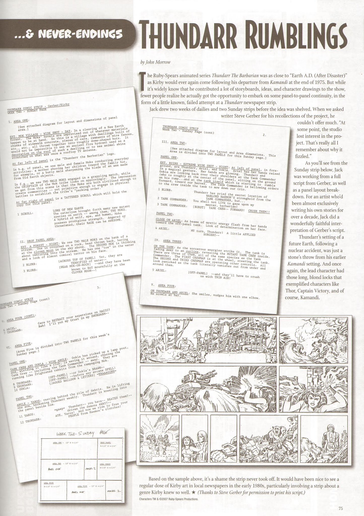Read online The Jack Kirby Collector comic -  Issue #49 - 76