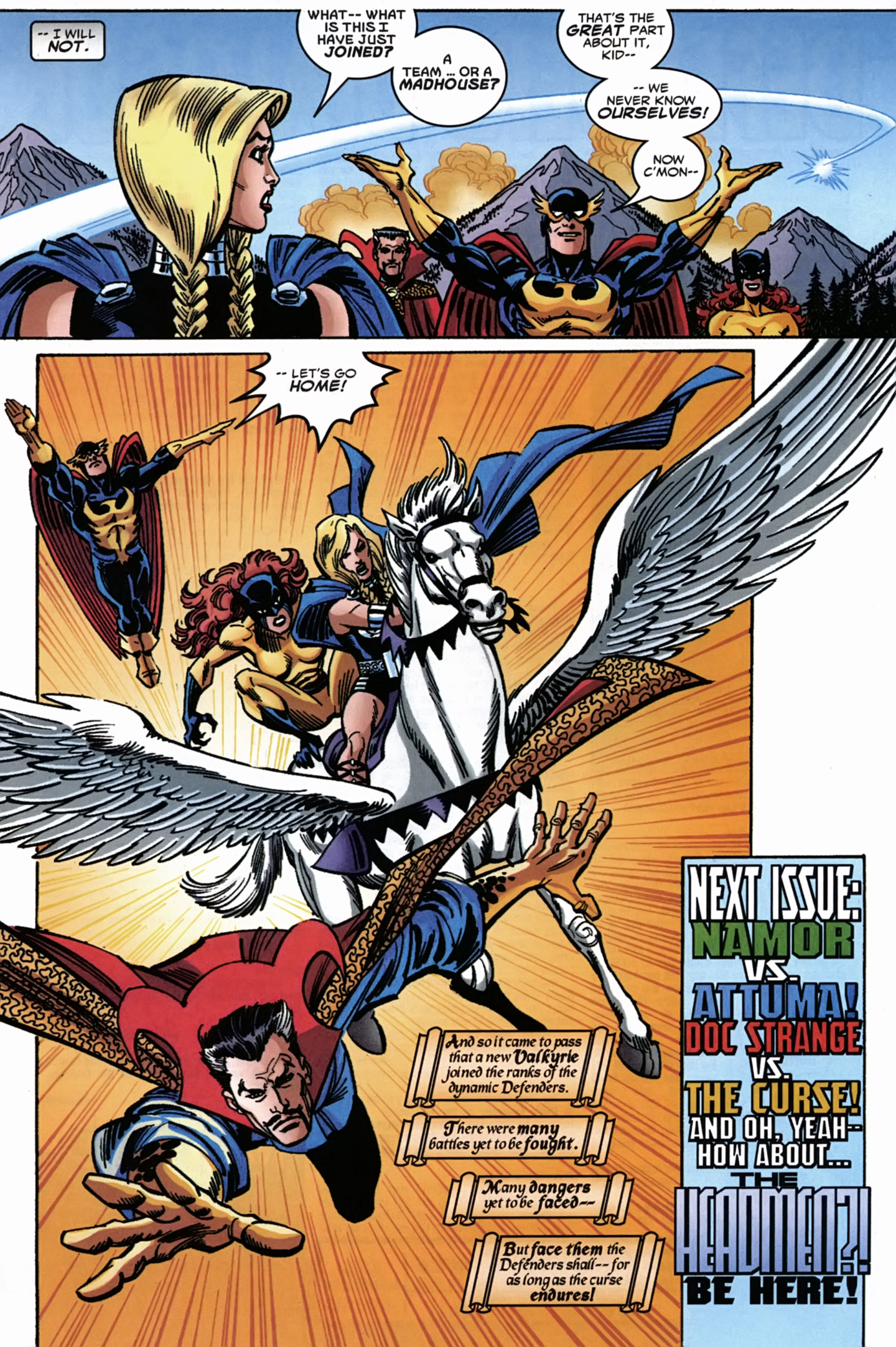 Read online Defenders (2001) comic -  Issue #4 - 21