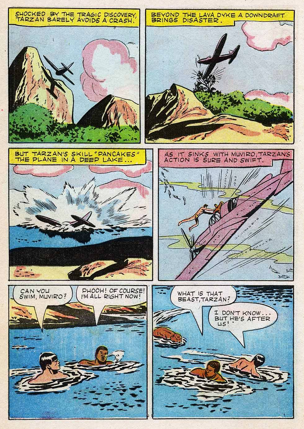 Read online Tarzan (1948) comic -  Issue #7 - 14