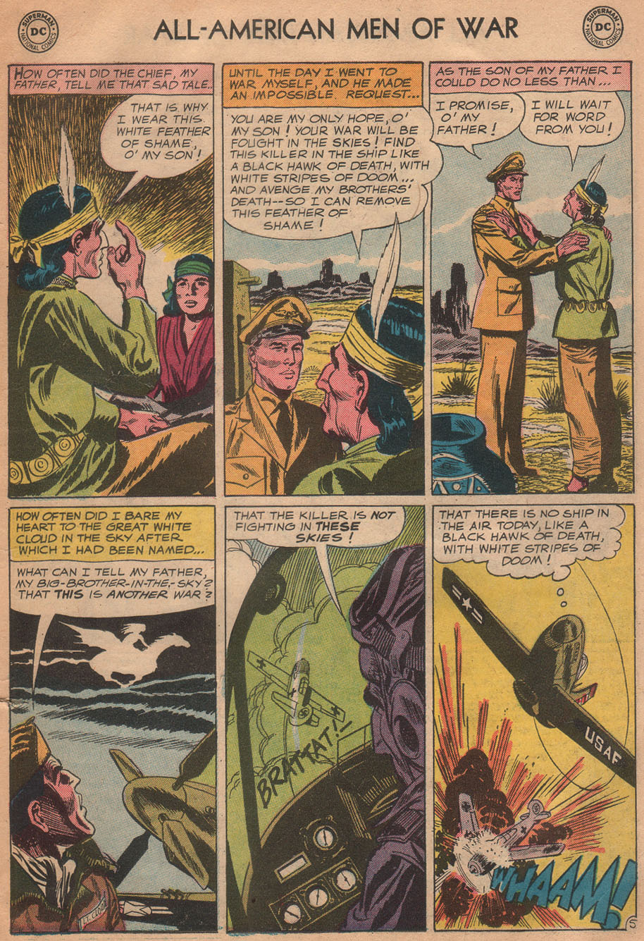 Read online All-American Men of War comic -  Issue #88 - 6