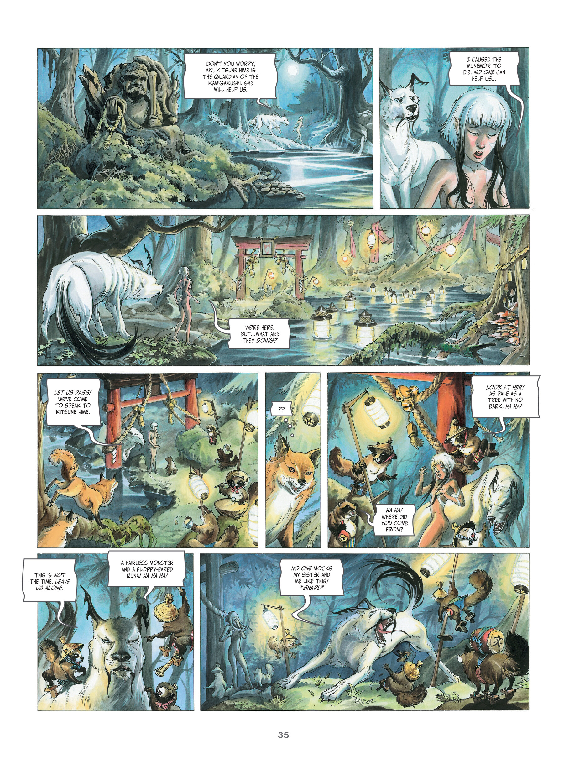 Read online Legends of the Pierced Veil: Izuna comic -  Issue # TPB (Part 1) - 36