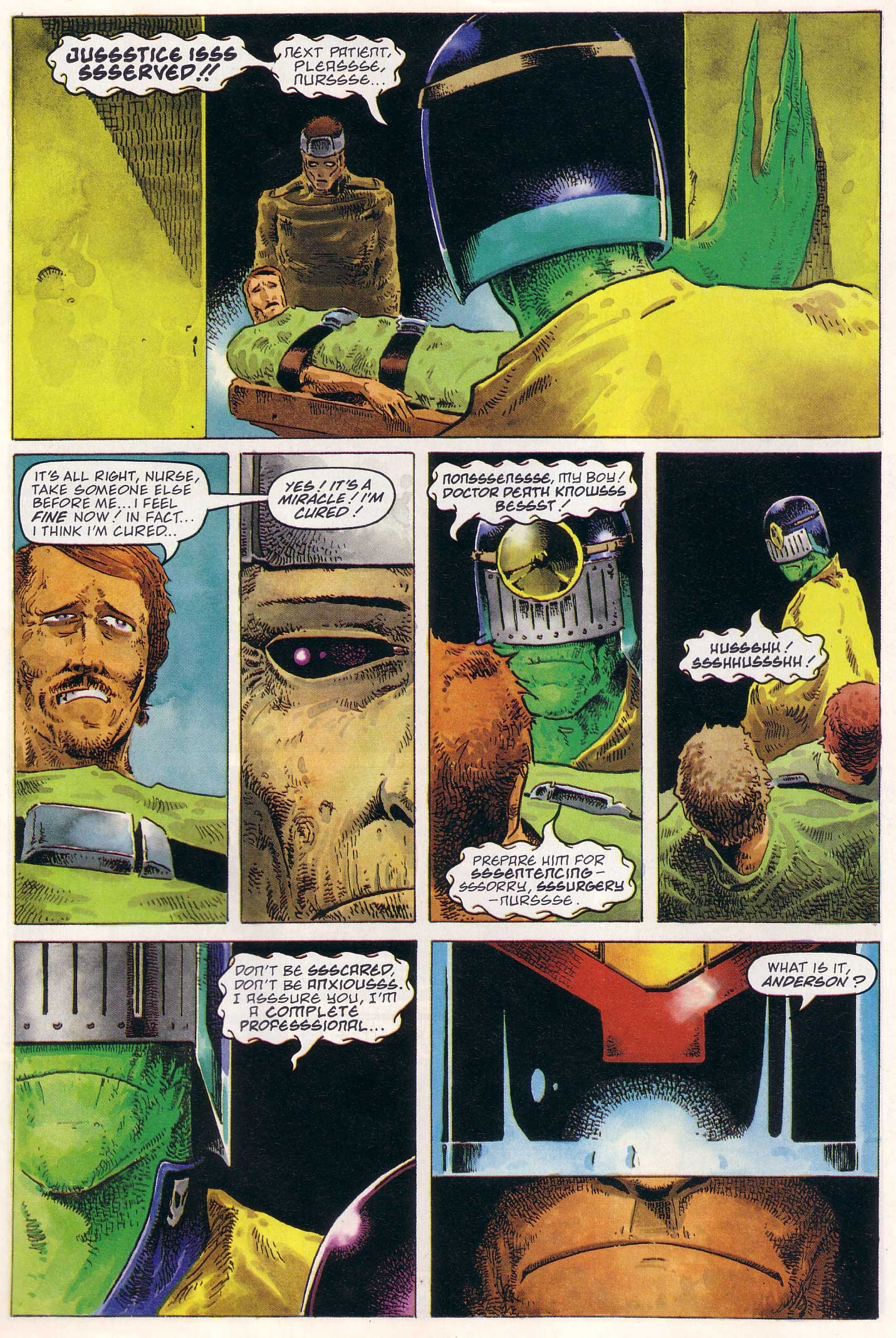 Read online Judge Dredd Lawman of the Future comic -  Issue #10 - 5