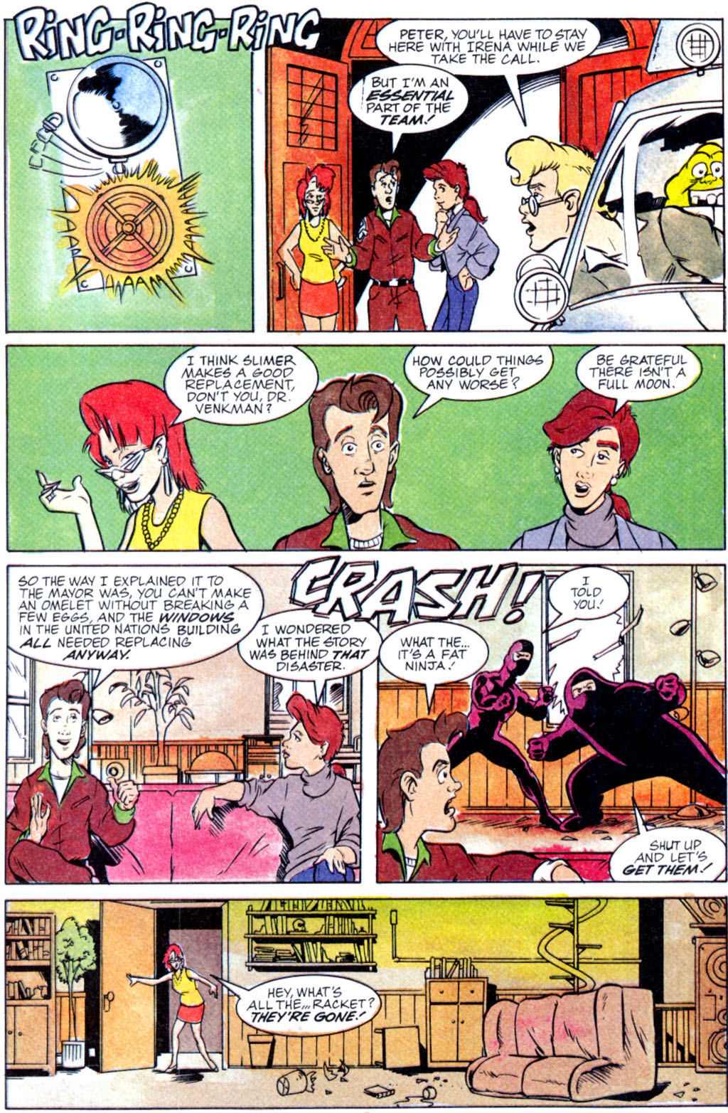 Read online Real Ghostbusters comic -  Issue #5 - 23