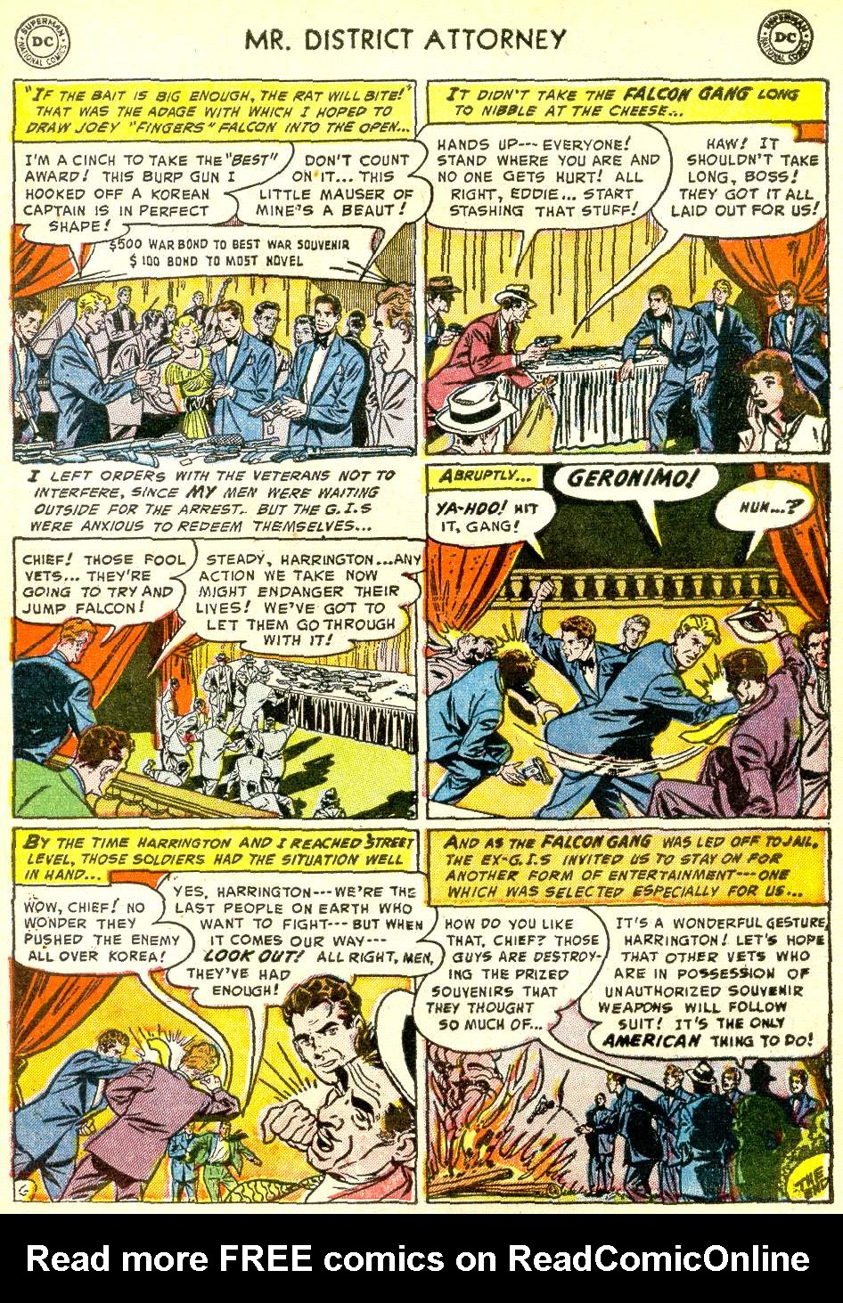 Read online Mr. District Attorney comic -  Issue #35 - 33