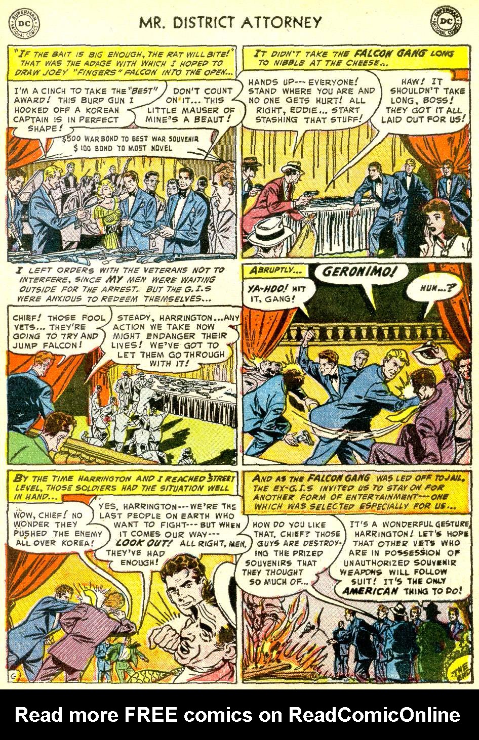 Read online Mr. District Attorney comic -  Issue #35 - 33
