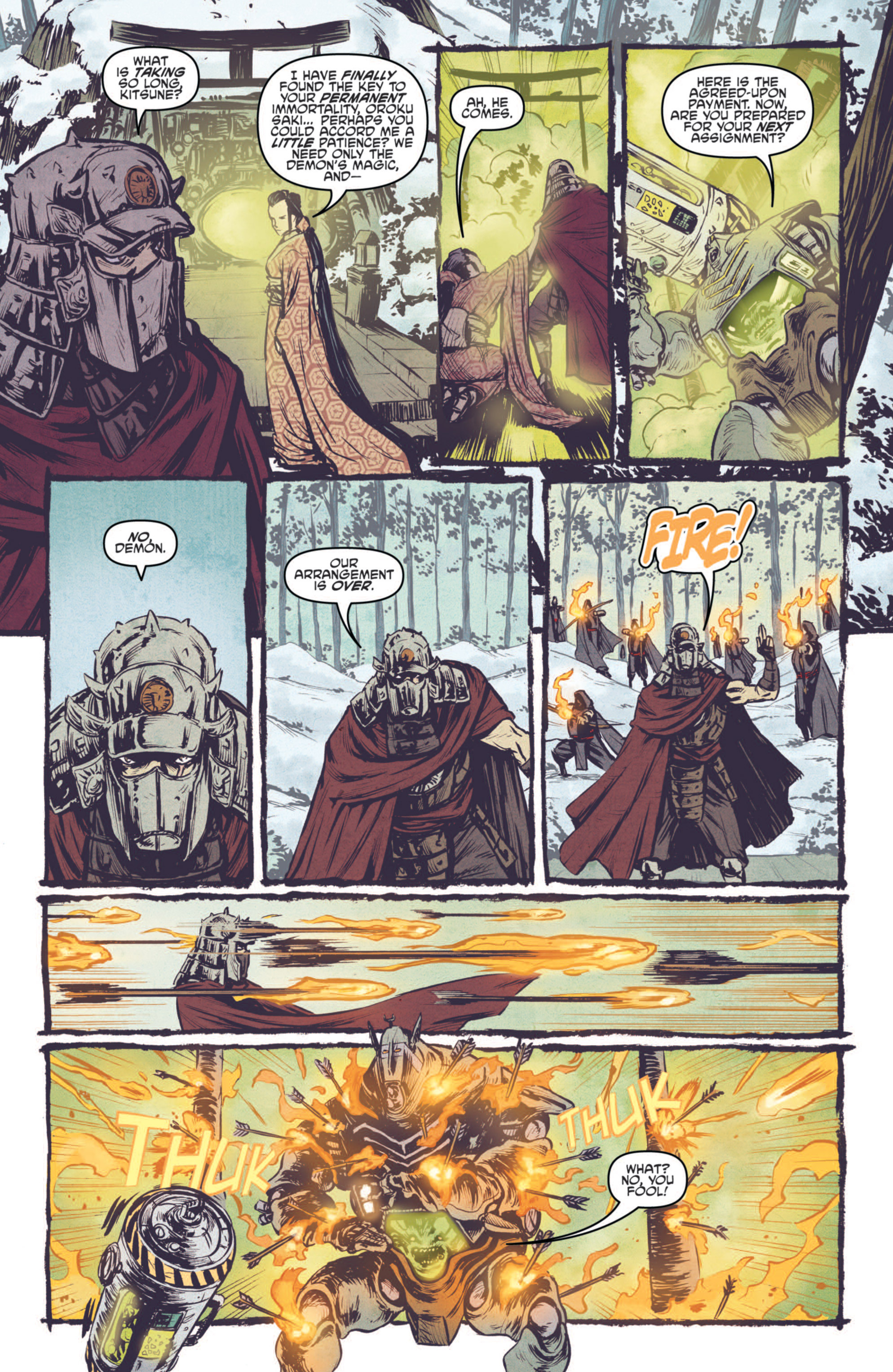 Read online Teenage Mutant Ninja Turtles: The Secret History of the Foot Clan comic -  Issue #4 - 20