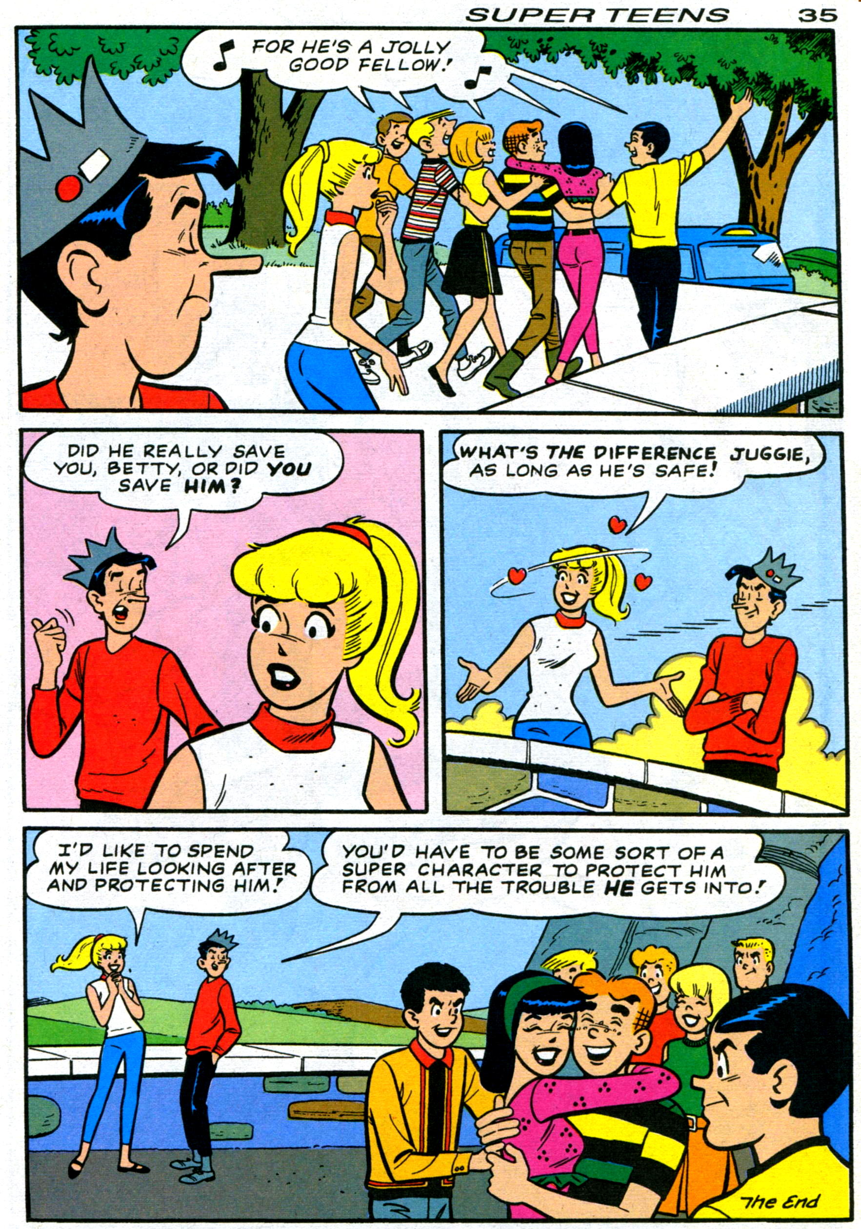 Read online Archie's Super Teens comic -  Issue #1 - 37