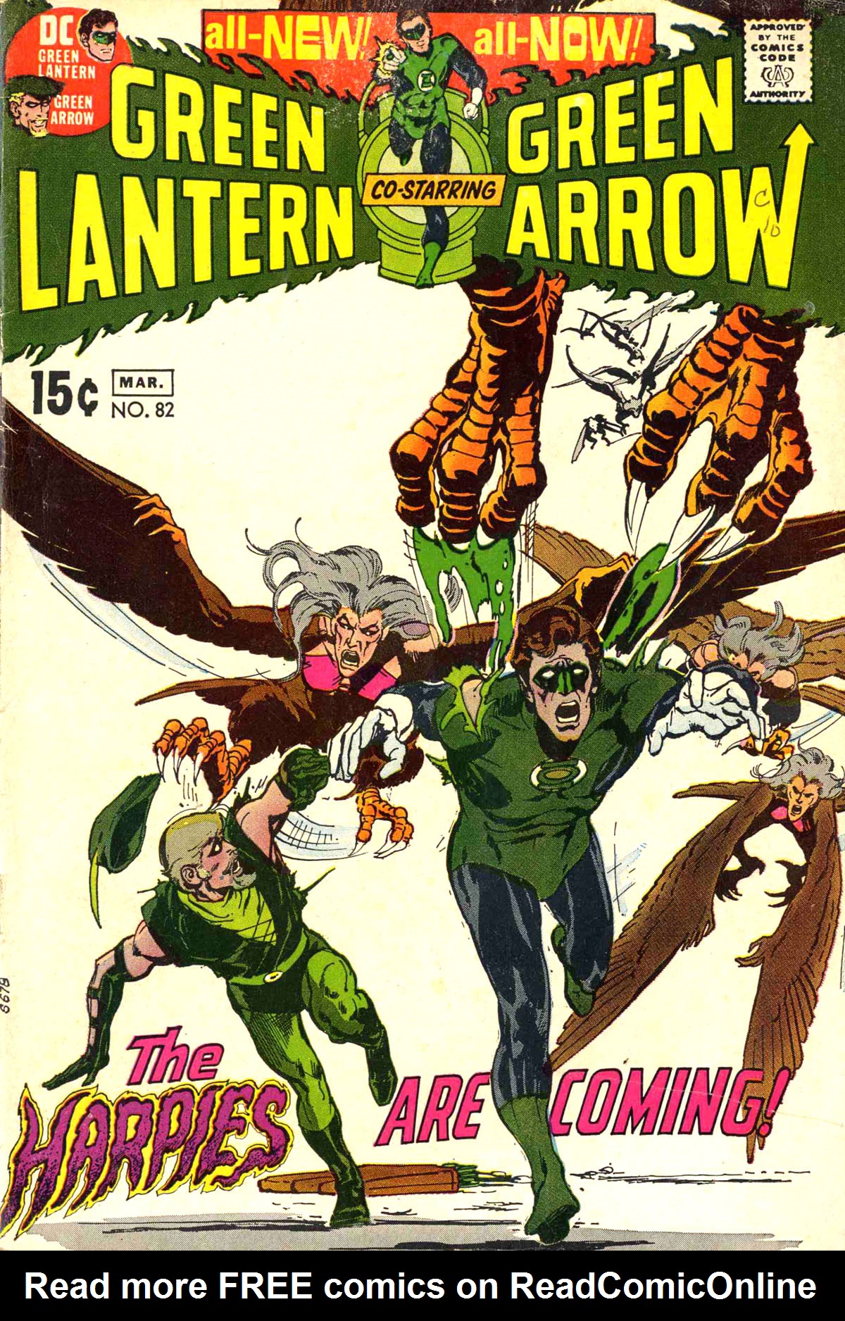 Read online Green Lantern (1960) comic -  Issue #82 - 1