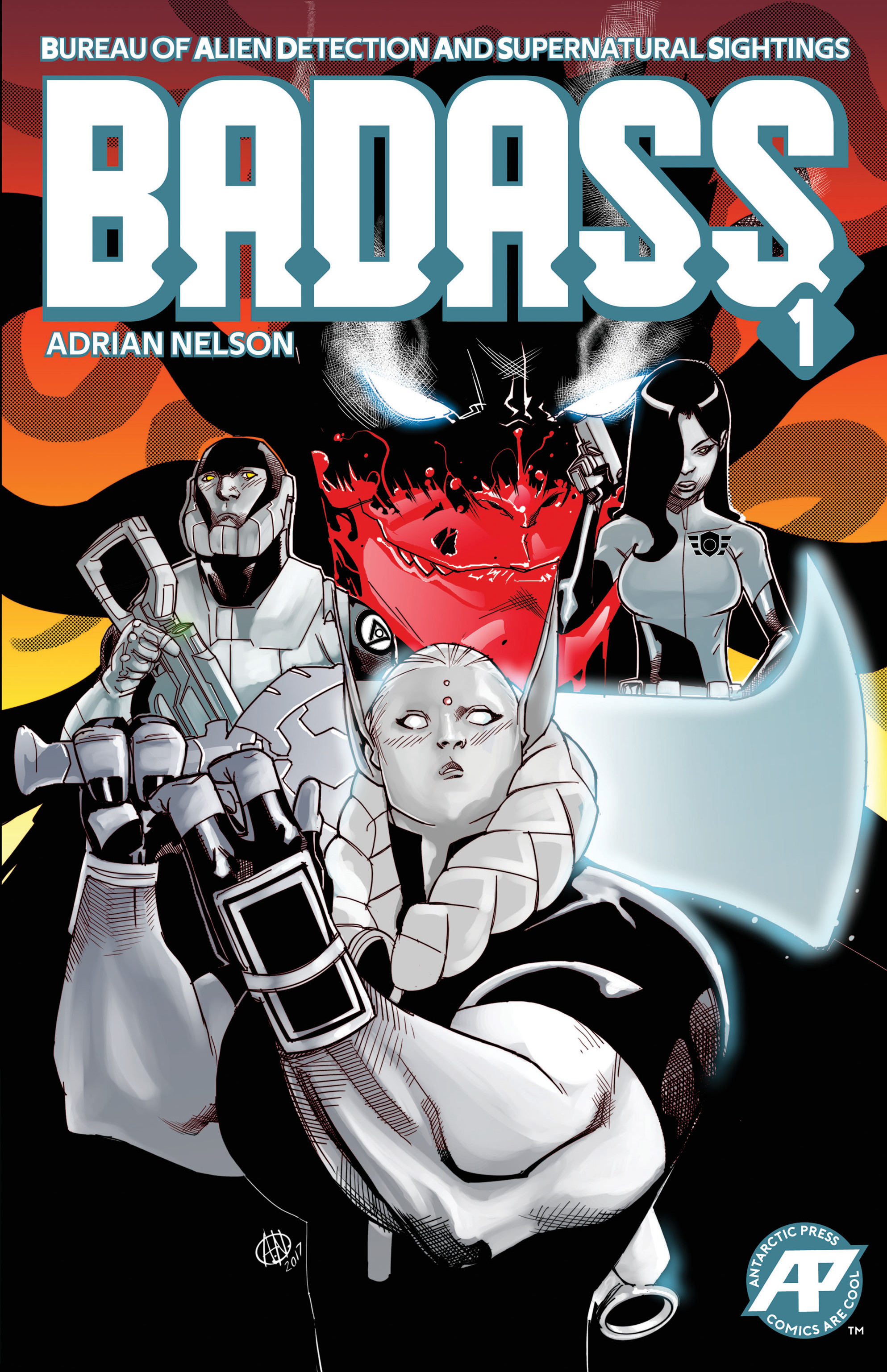 Read online B.A.D.A.S.S. comic -  Issue #1 - 1