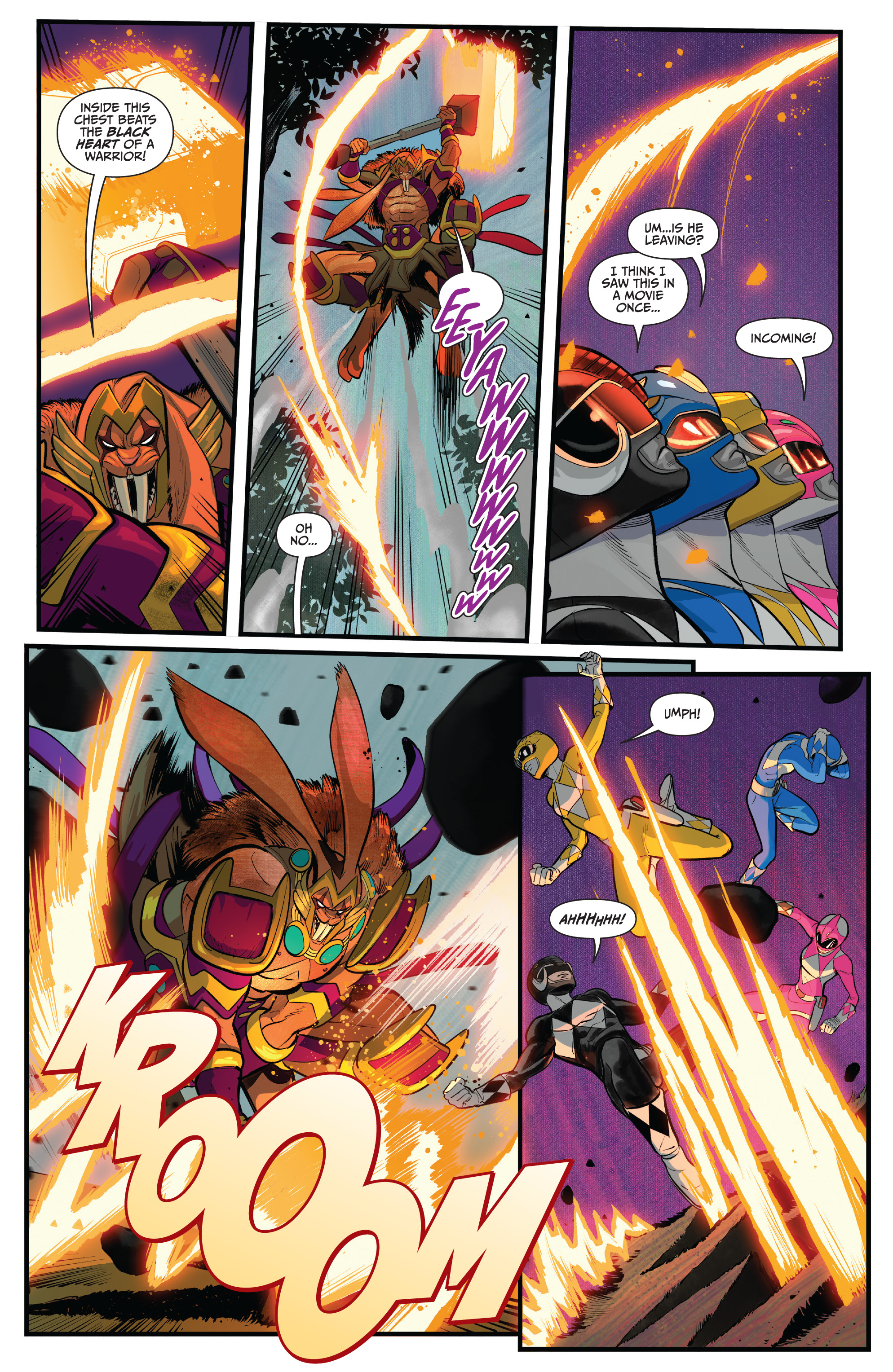 Read online Saban's Go Go Power Rangers comic -  Issue #22 - 22