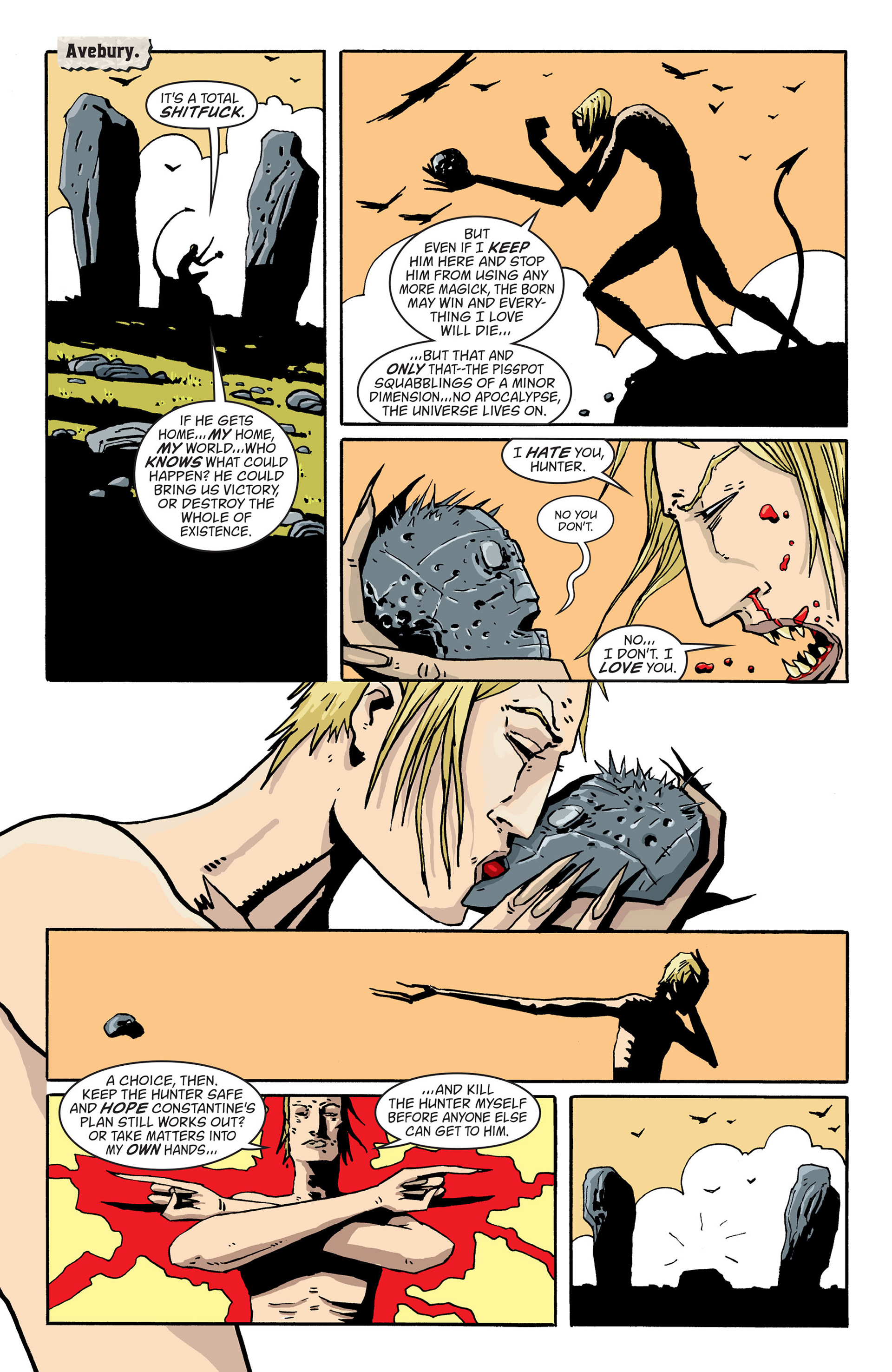 Read online Books of Magick: Life During Wartime comic -  Issue #5 - 4
