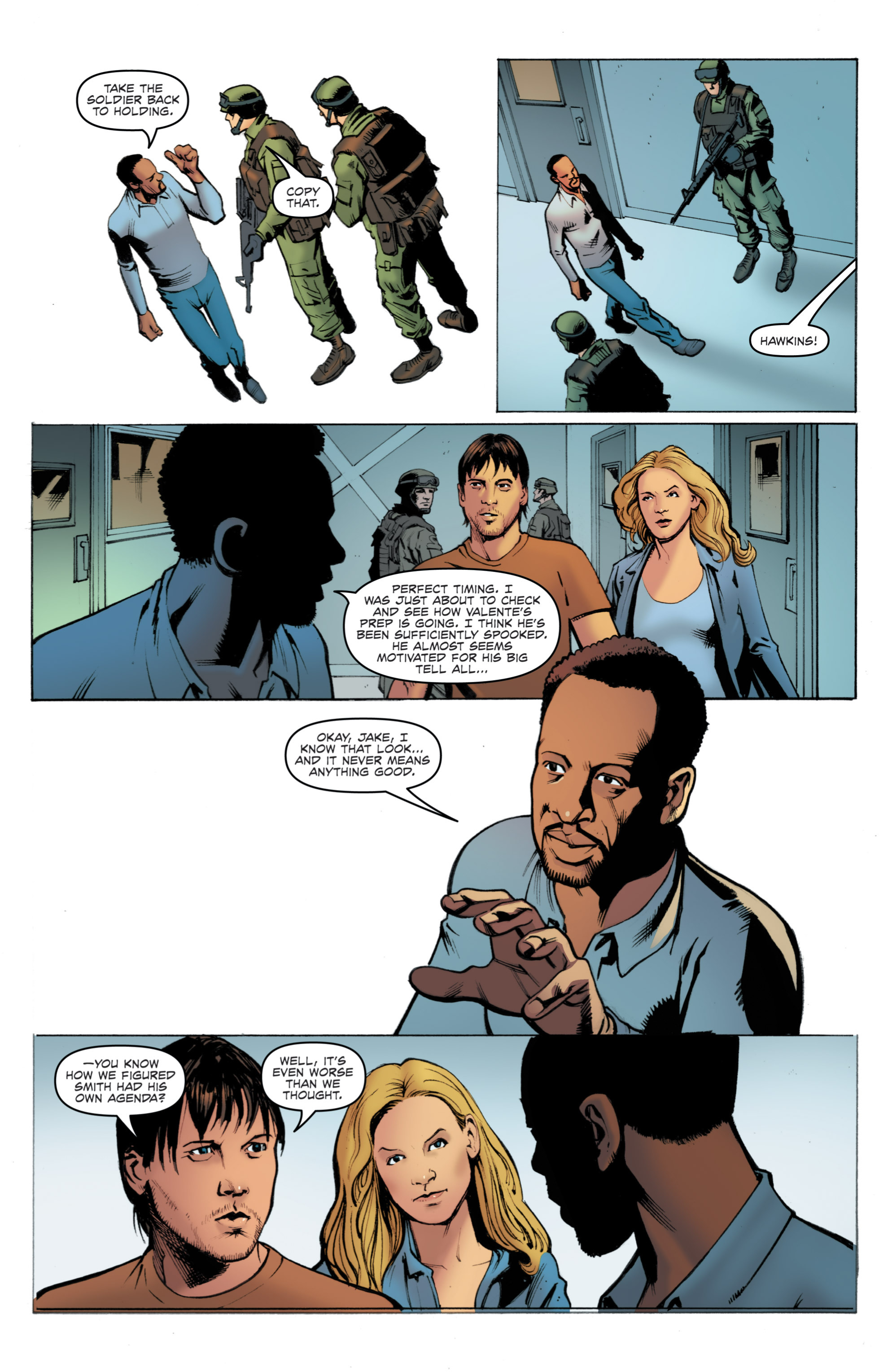 Read online Jericho Season 4 comic -  Issue #5 - 5