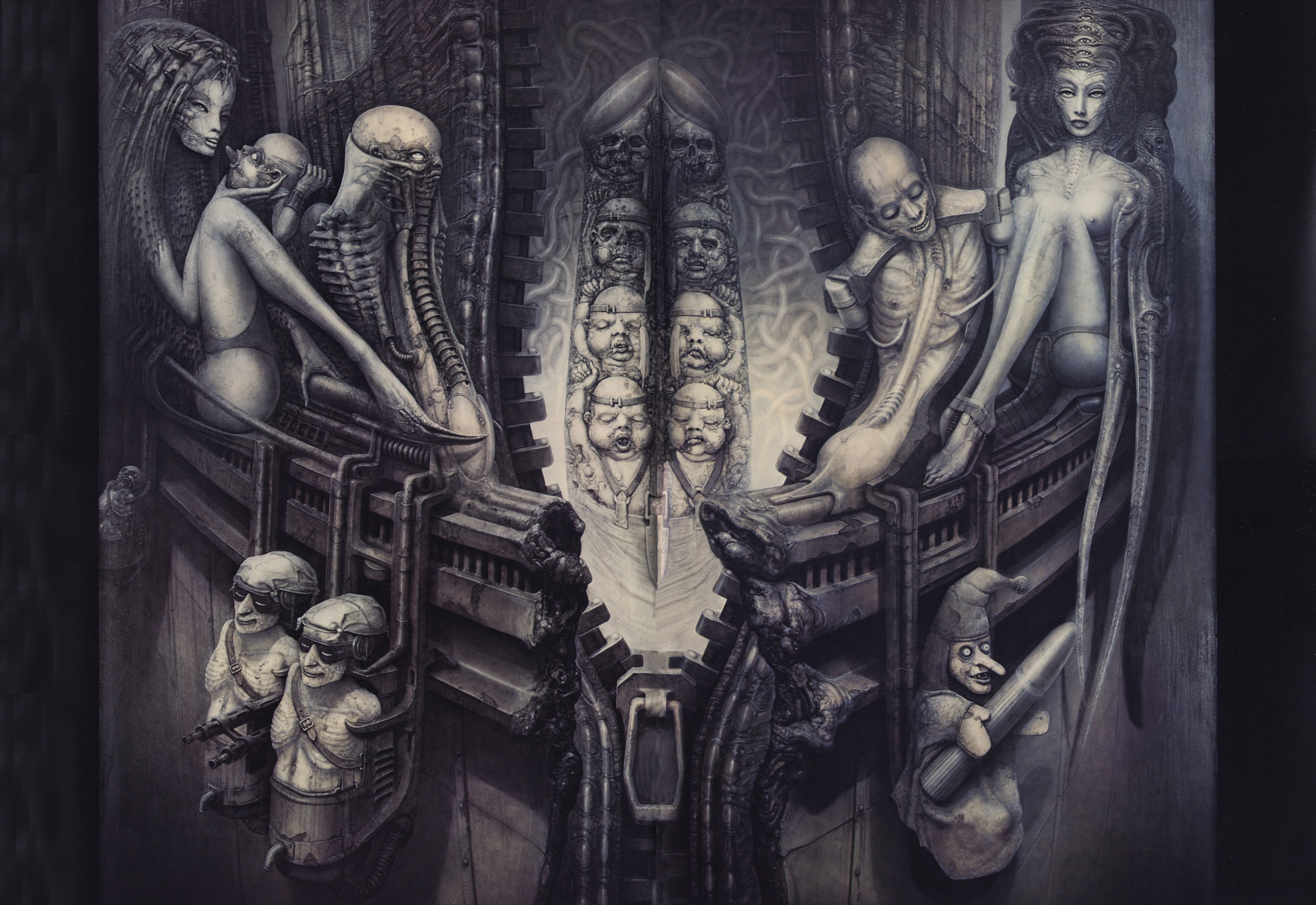 Read online H.R.Giger's Necronomicon comic -  Issue # TPB - 55